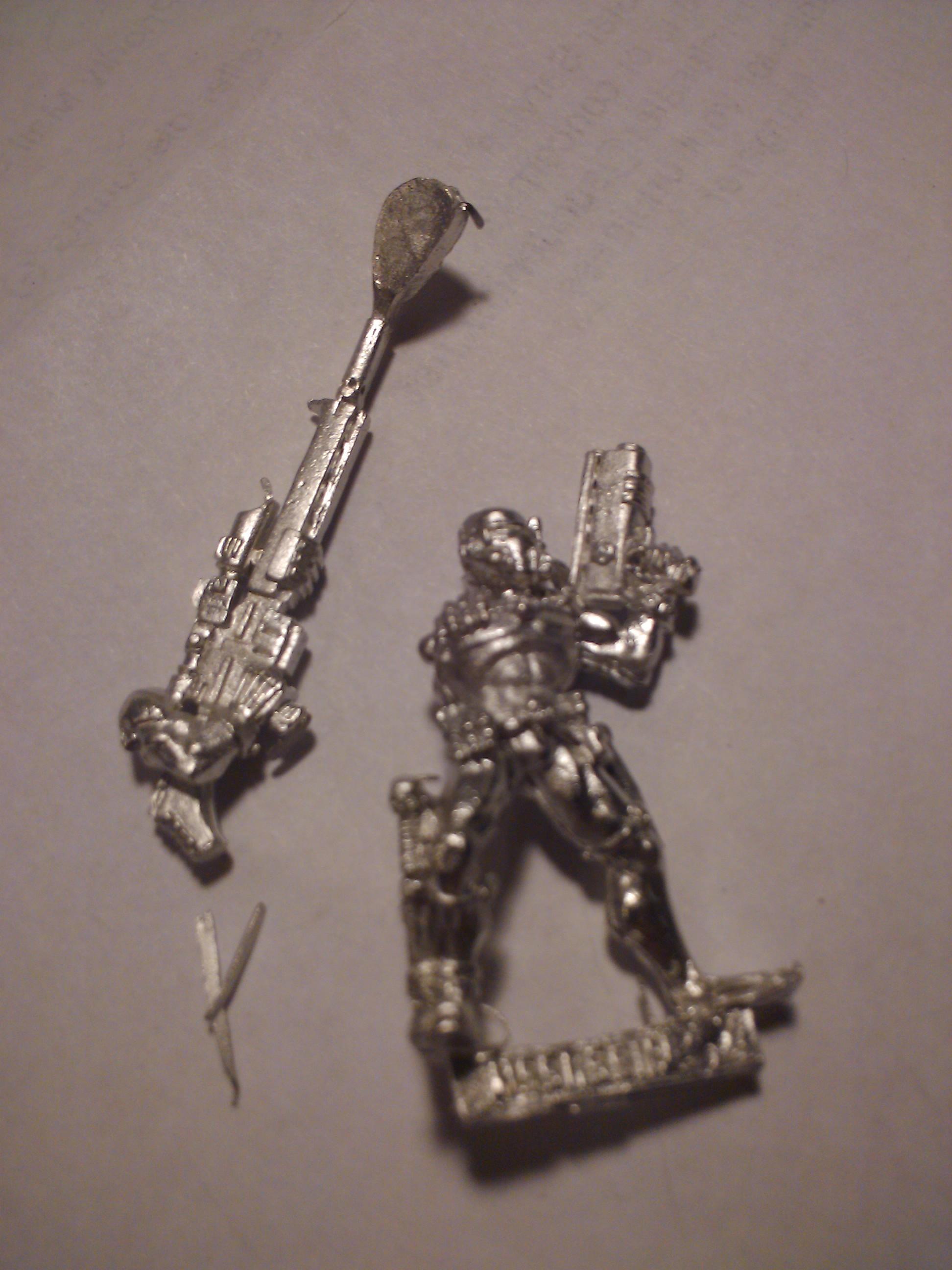 Assassin, Conversion, Imperial Guard, Mordian Iron Guard, Paint Scheme, Vindicare, Warhammer 40,000