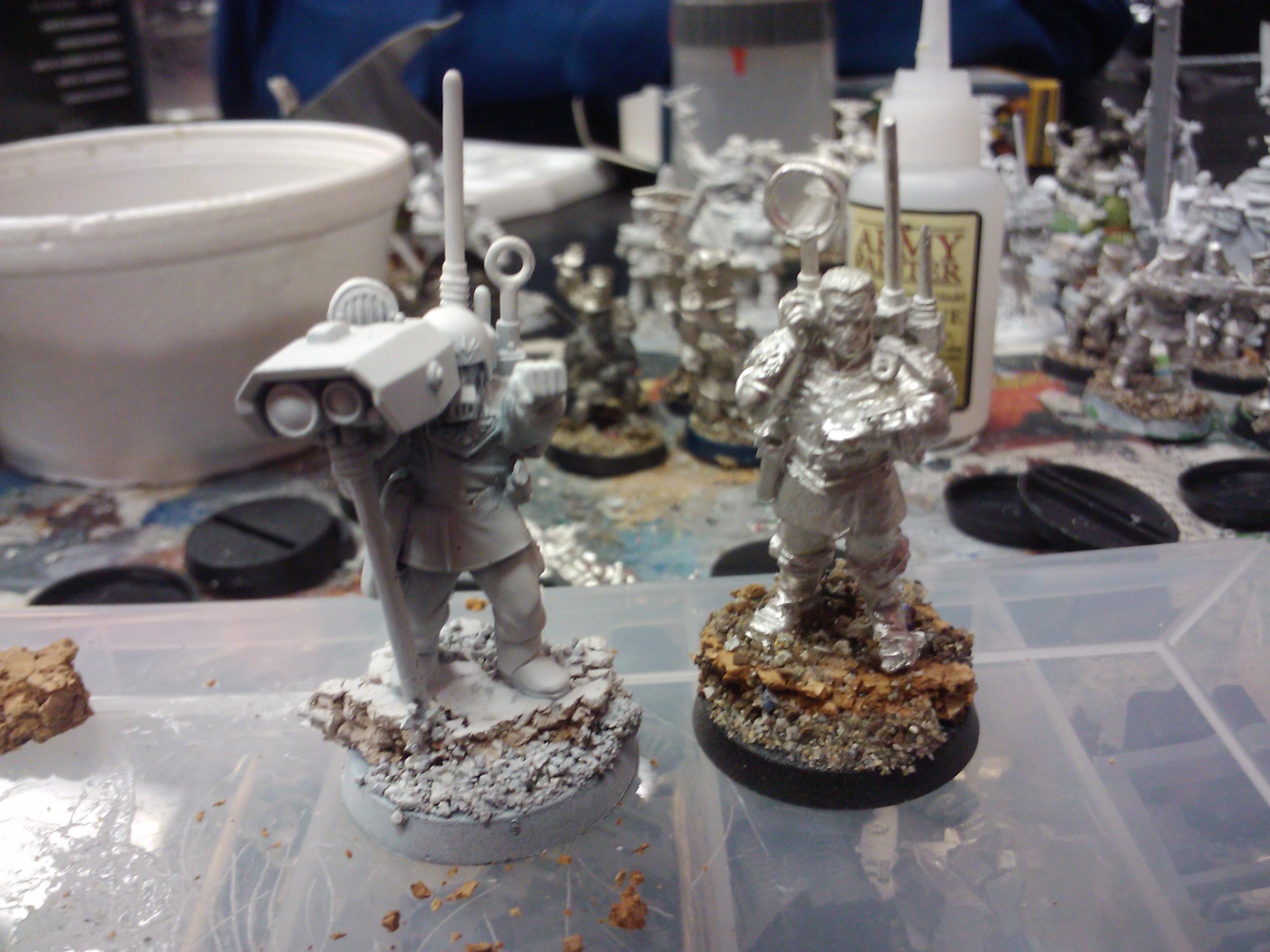 Conversion, Imperial Guard, Mordian Iron Guard, Paint Scheme, Warhammer 40,000