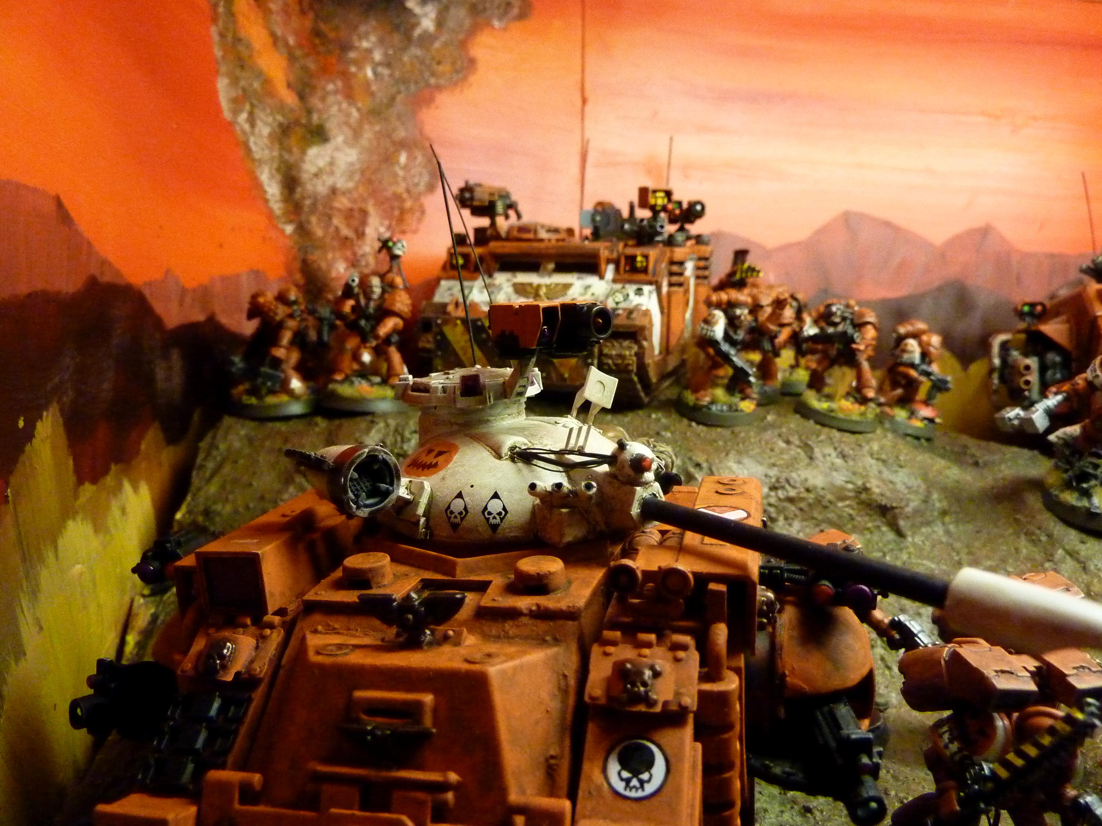 Beakies, Oldhammer, Predator, Space Marines