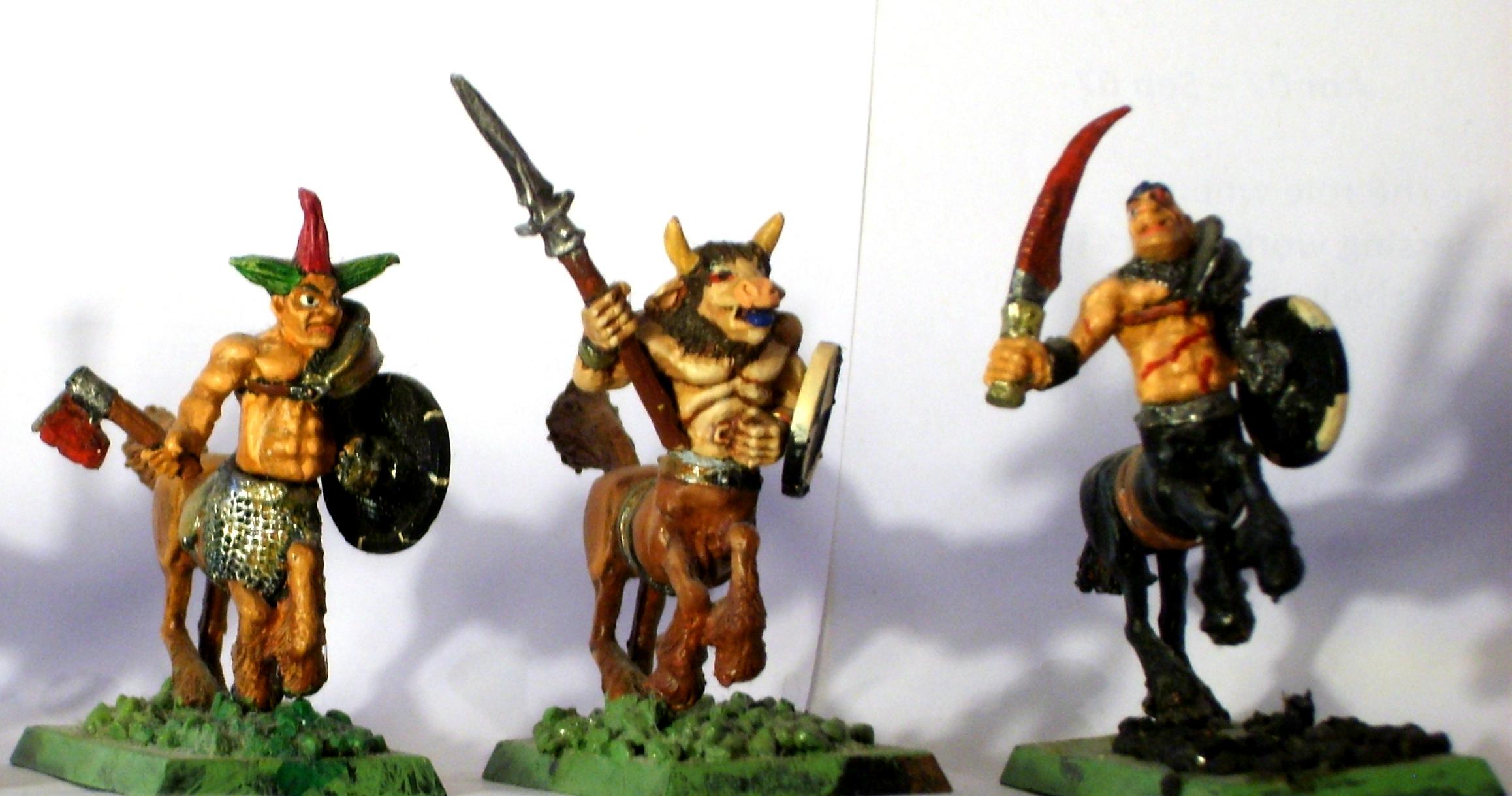 Beastmen, Centaur, Centaurs, Chaos, Monster, Warhammer Fantasy