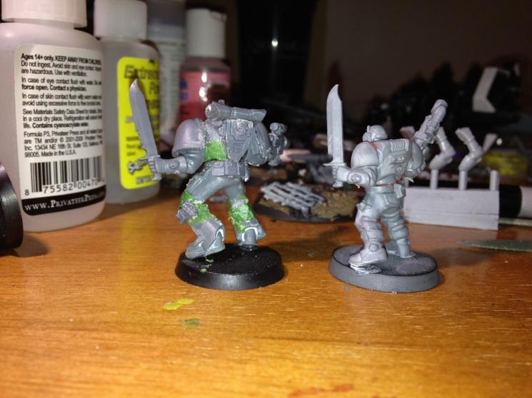 Raven Guard, True Scale