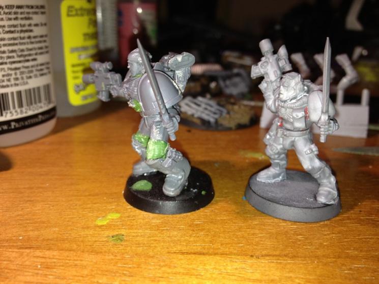 Raven Guard, True Scale