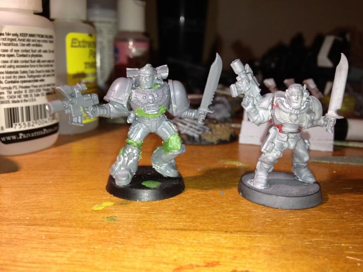 Raven Guard, True Scale