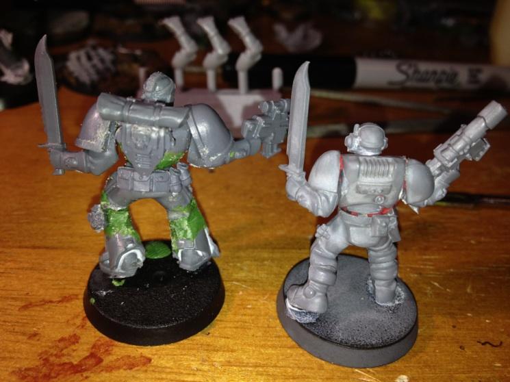 Raven Guard, True Scale