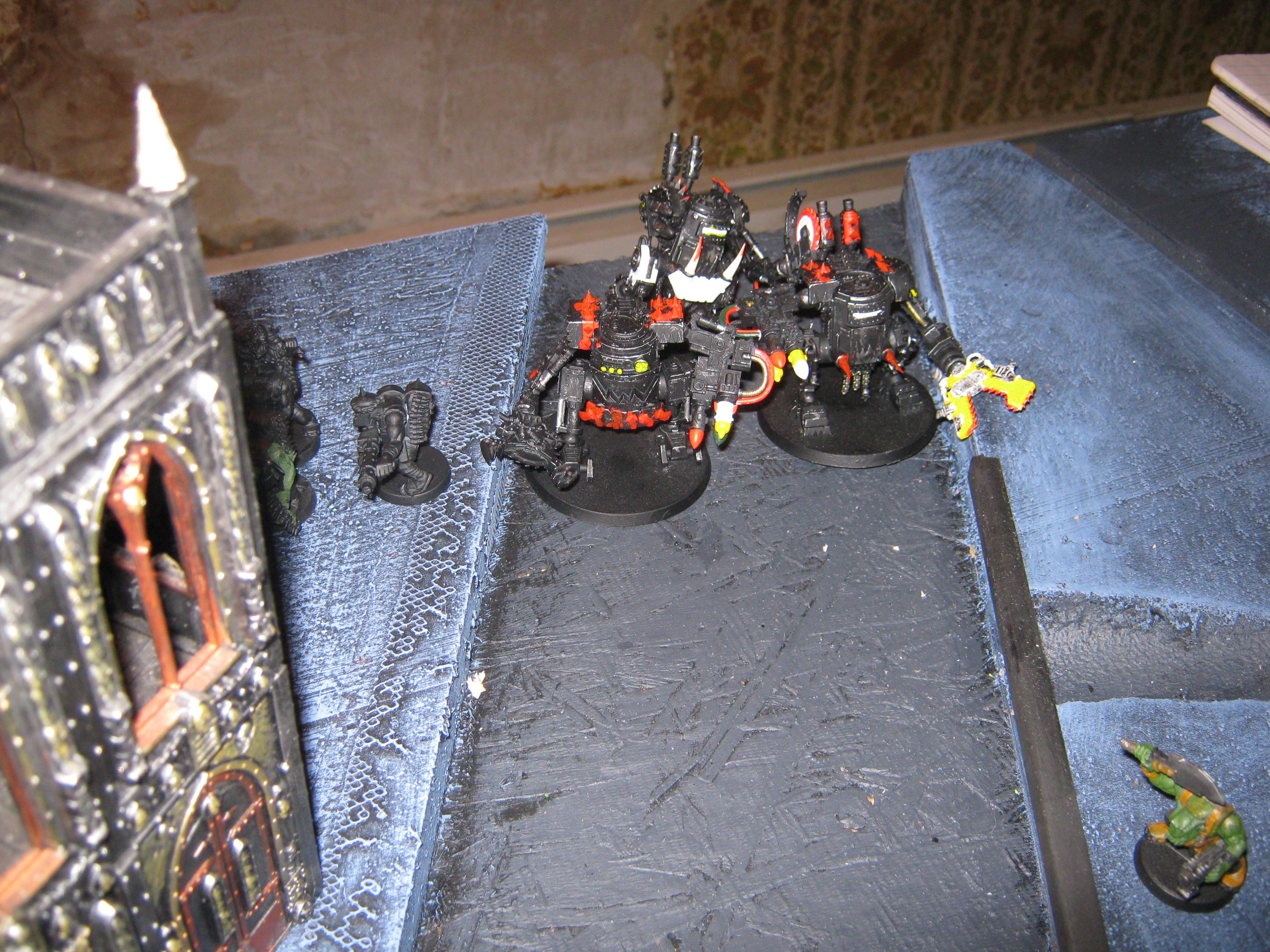 Battle Report, Chaos Space Marines, Orks, Warhammer 40,000