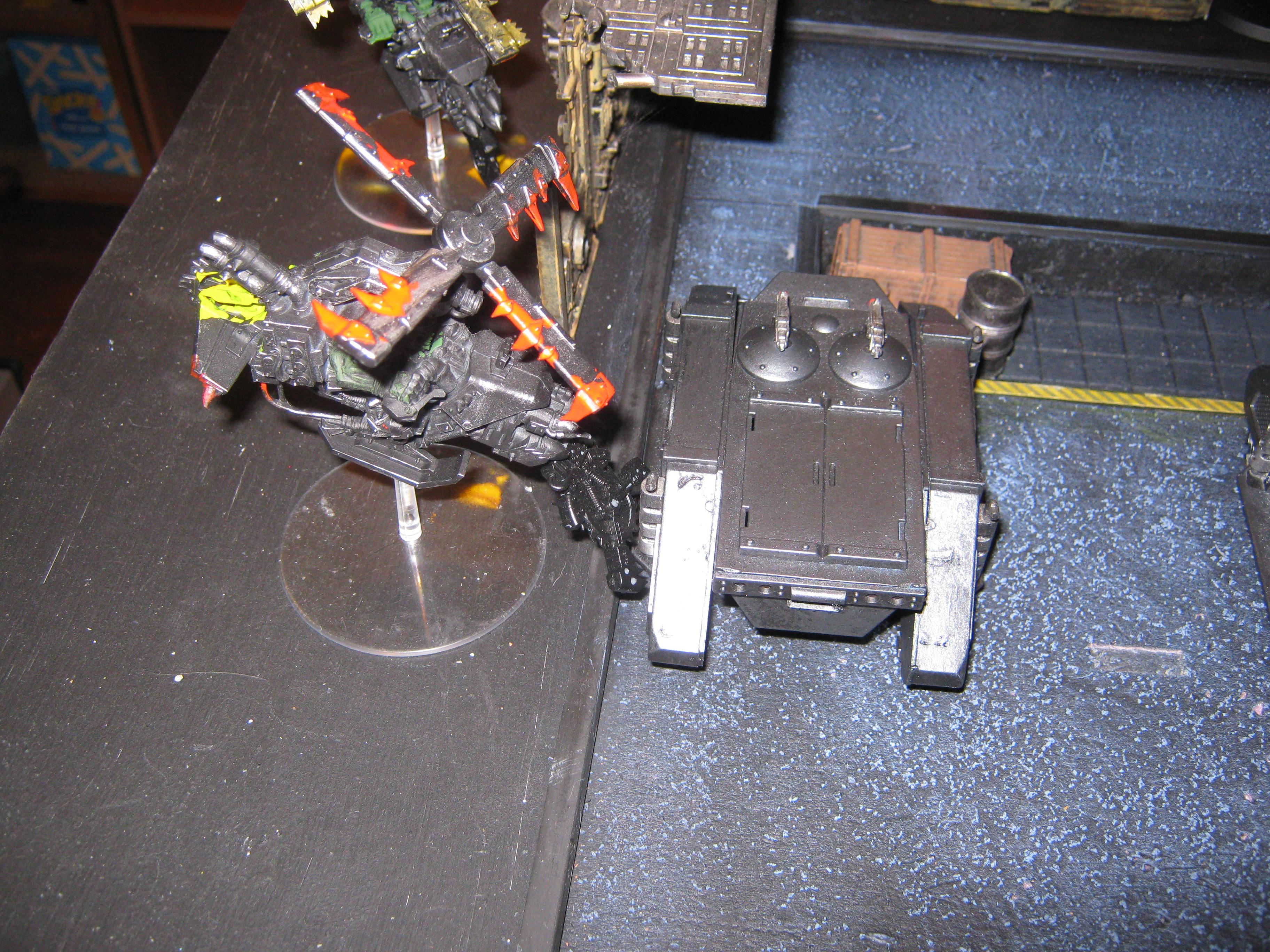 Battle Report, Chaos Space Marines, Orks, Warhammer 40,000