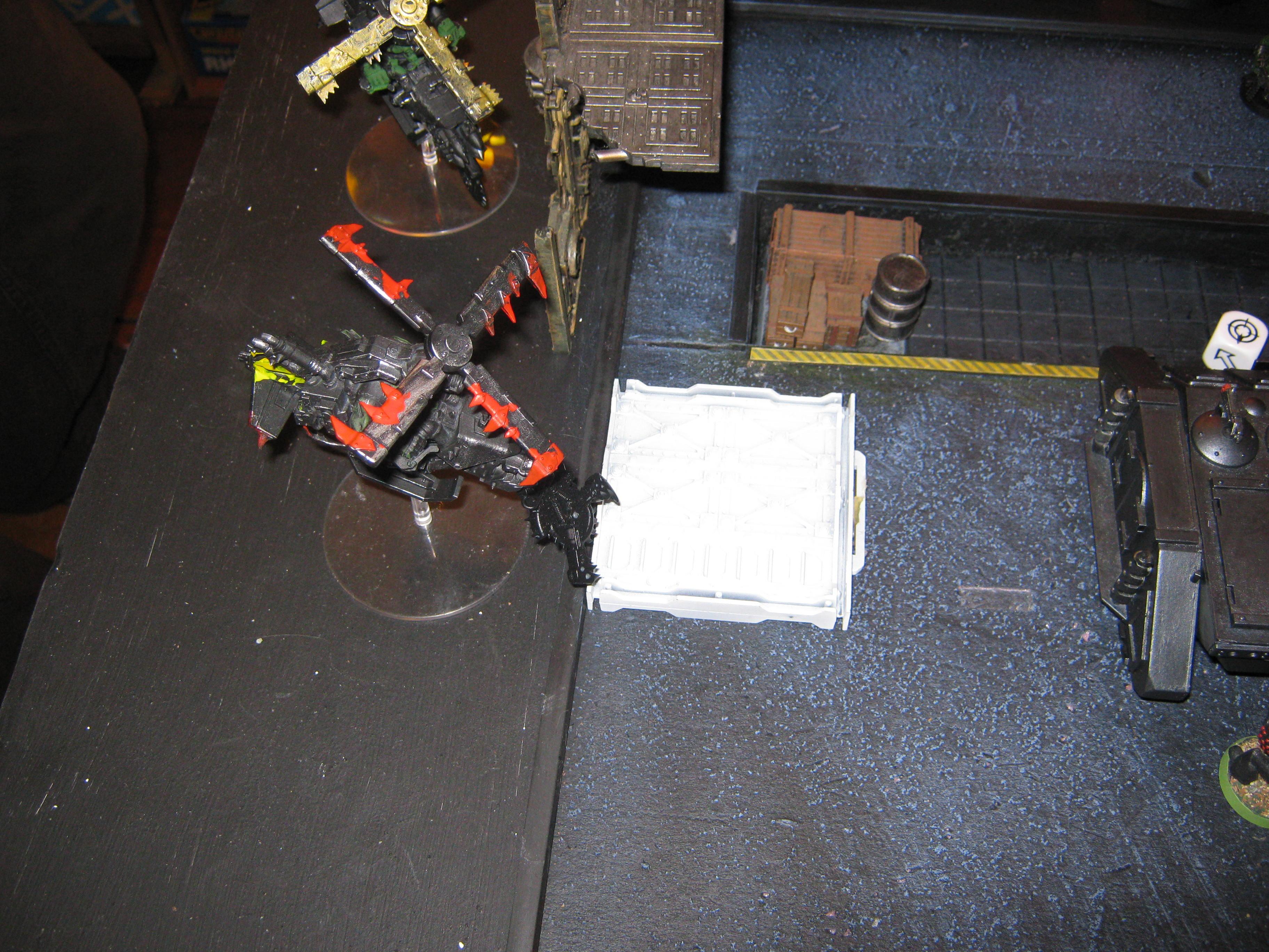 Battle Report, Chaos Space Marines, Orks, Warhammer 40,000