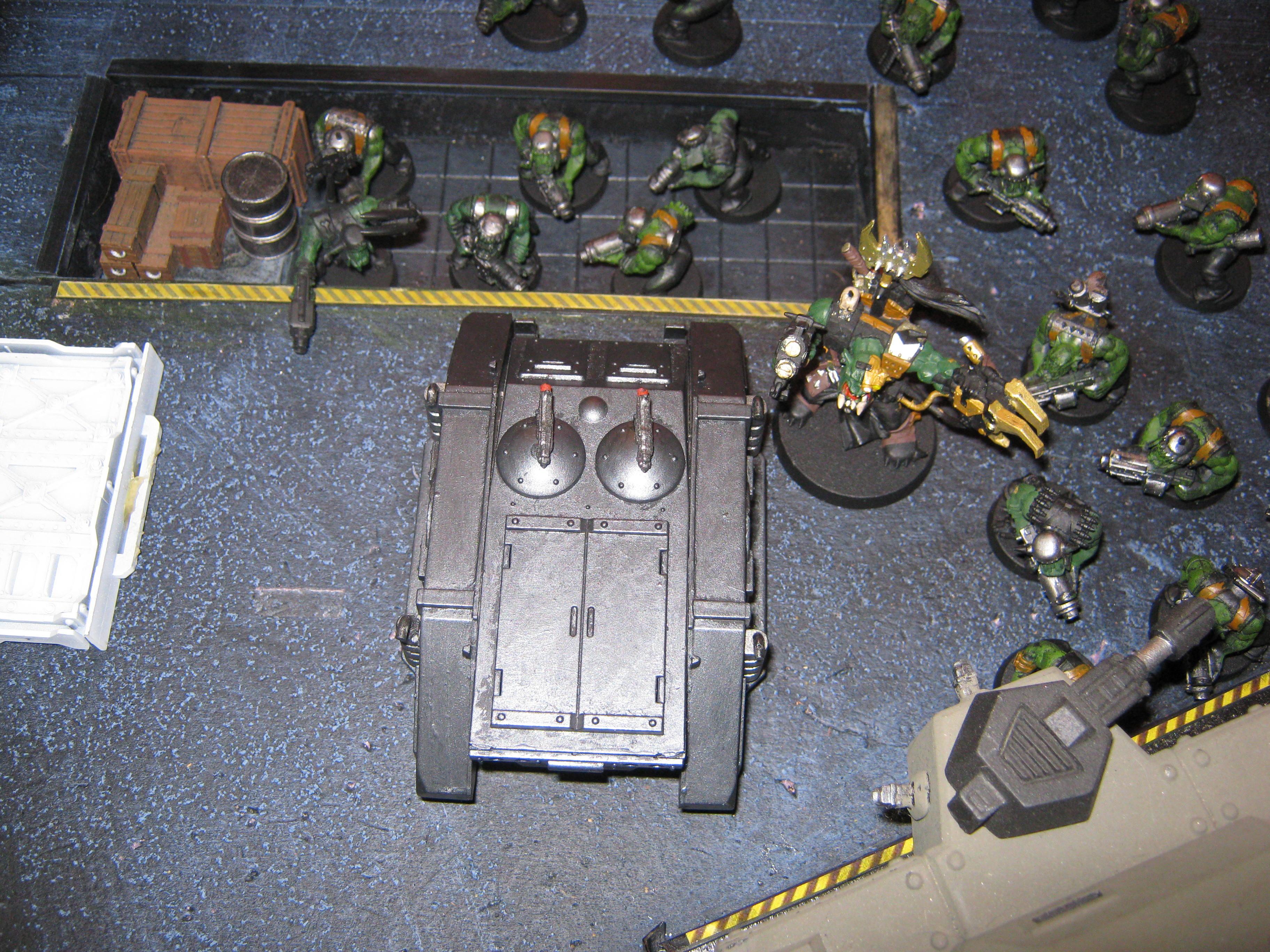 Battle Report, Chaos Space Marines, Orks, Warhammer 40,000