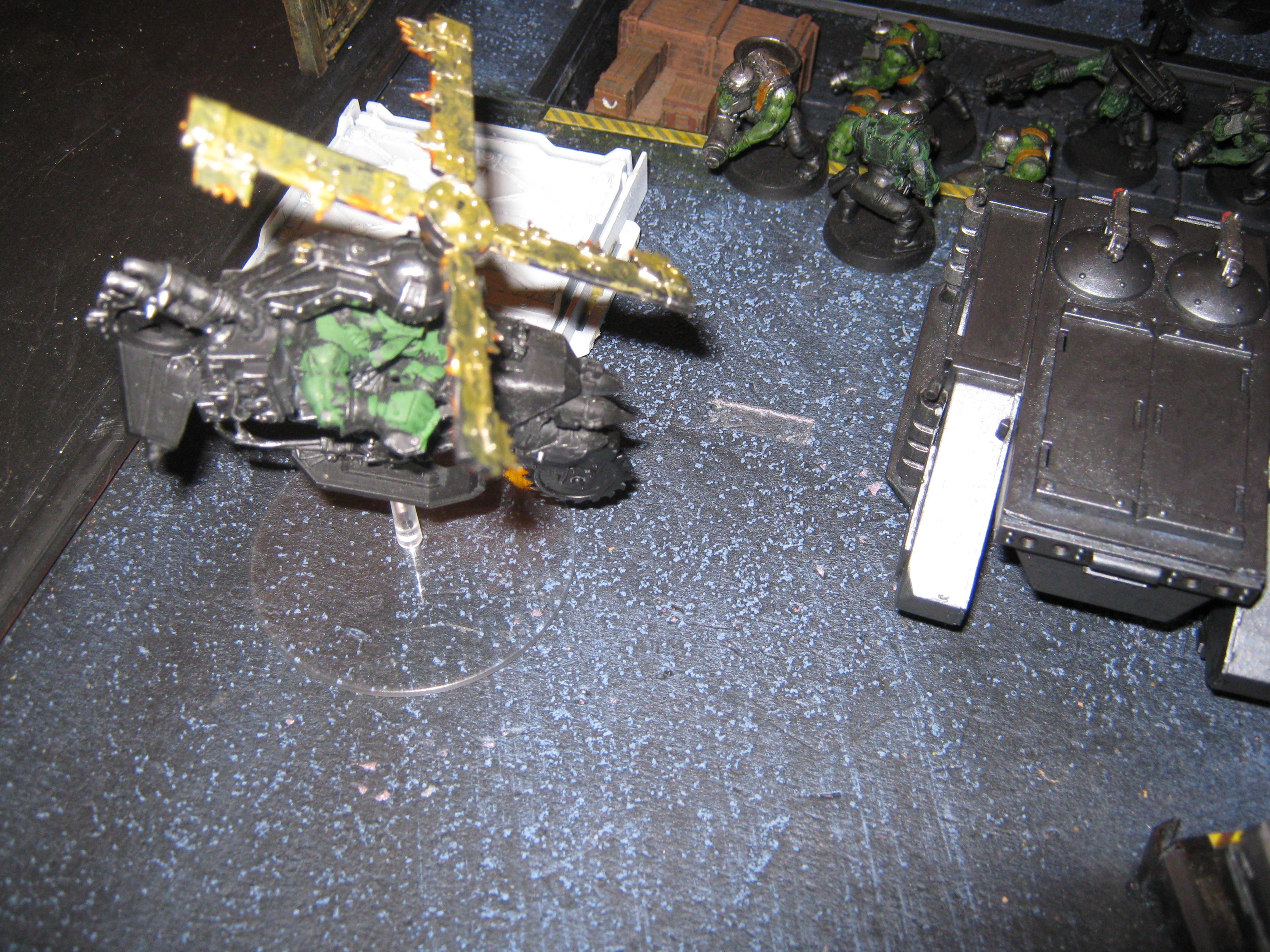 Battle Report, Chaos Space Marines, Orks, Warhammer 40,000