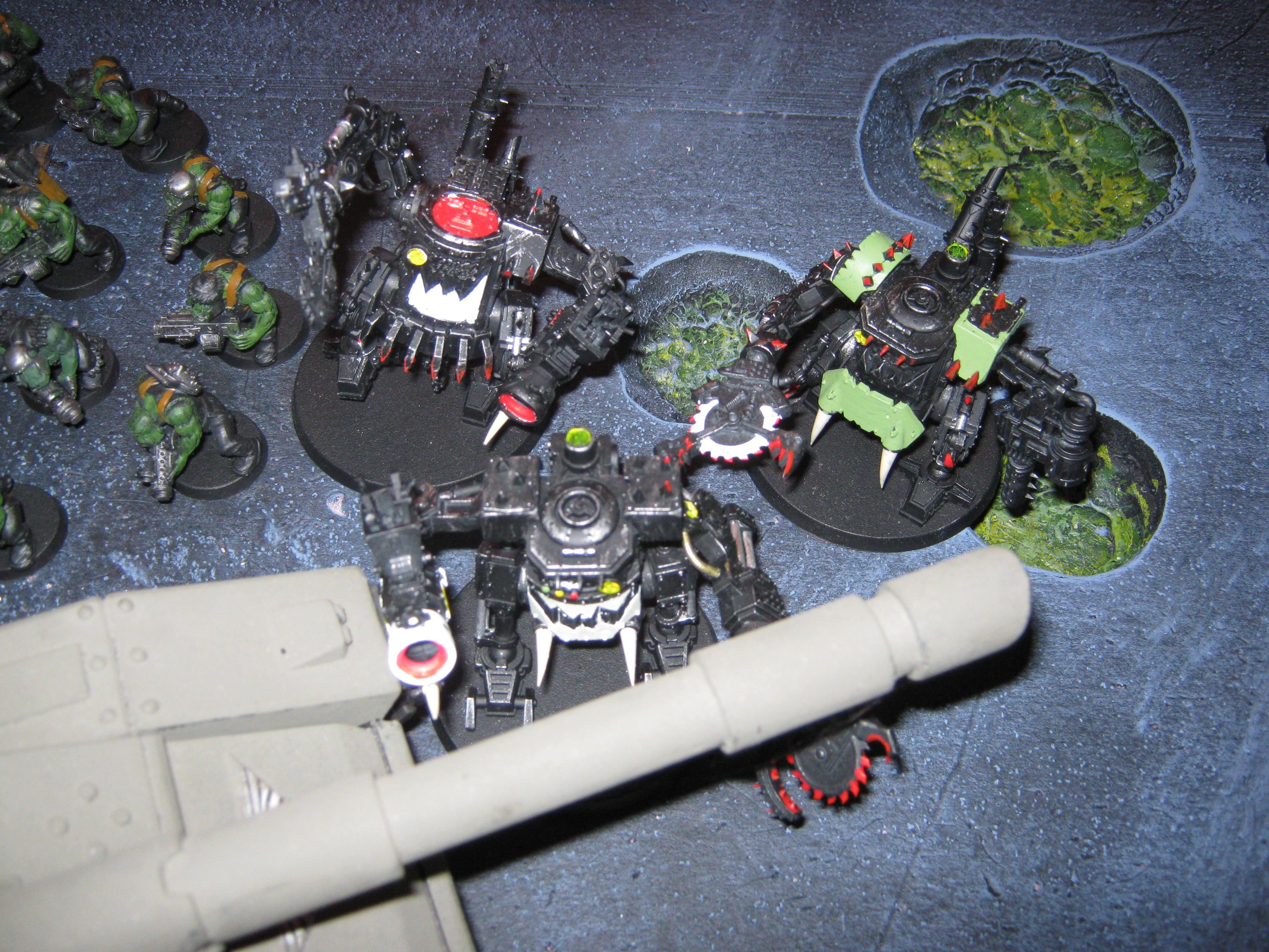 Battle Report, Chaos Space Marines, Orks, Warhammer 40,000