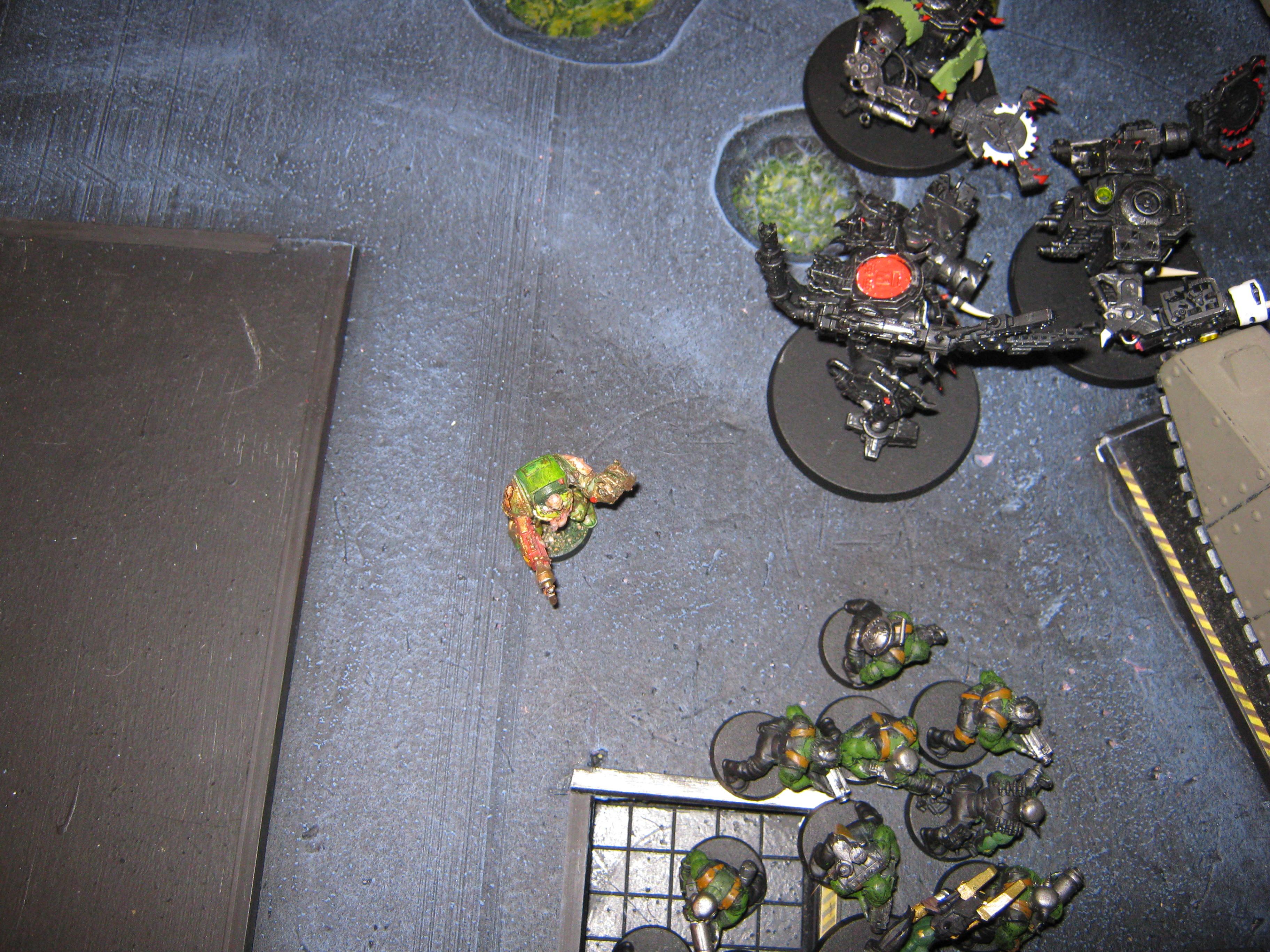 Battle Report, Chaos Space Marines, Orks, Warhammer 40,000