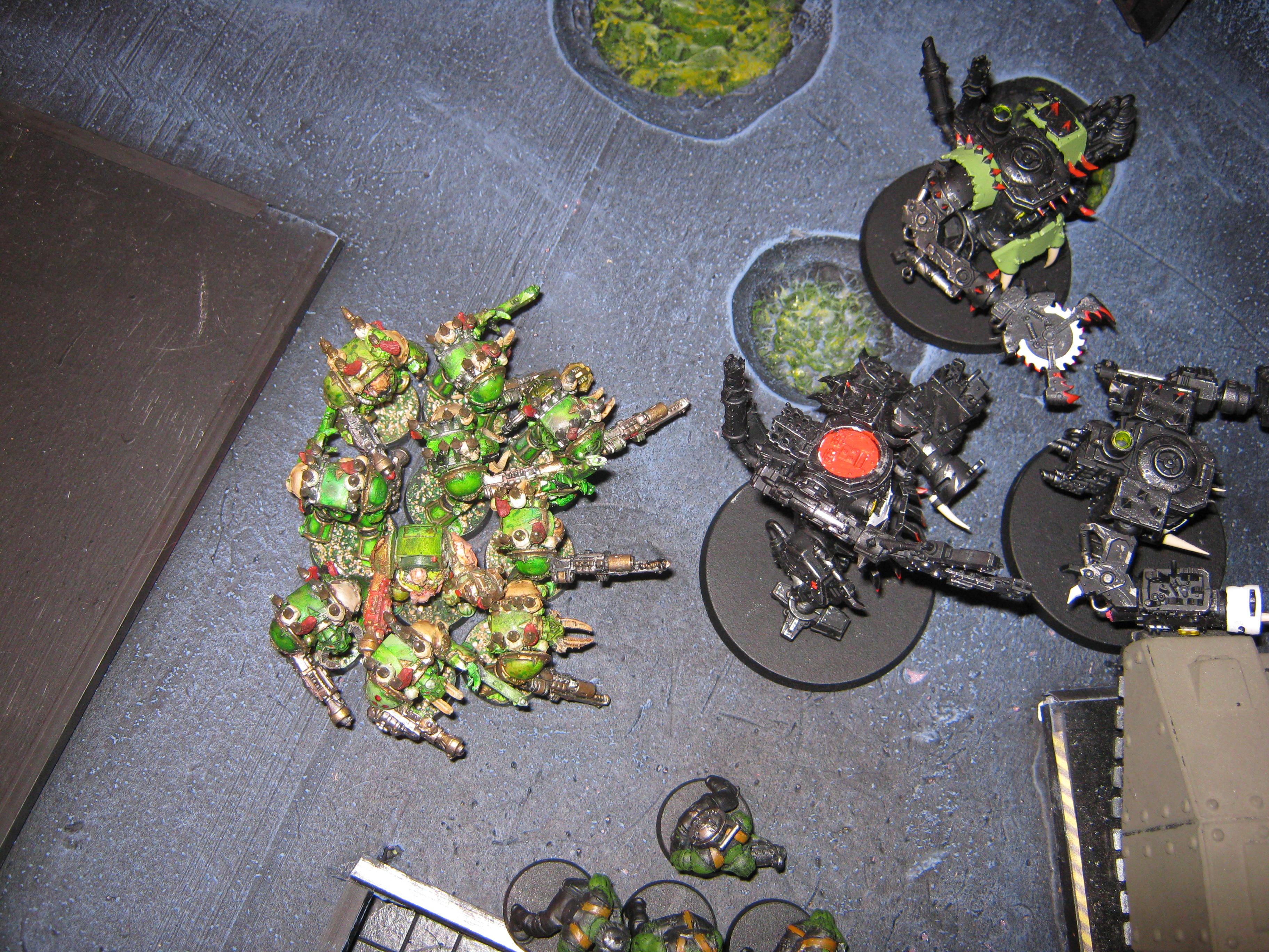 Battle Report, Chaos Space Marines, Orks, Warhammer 40,000