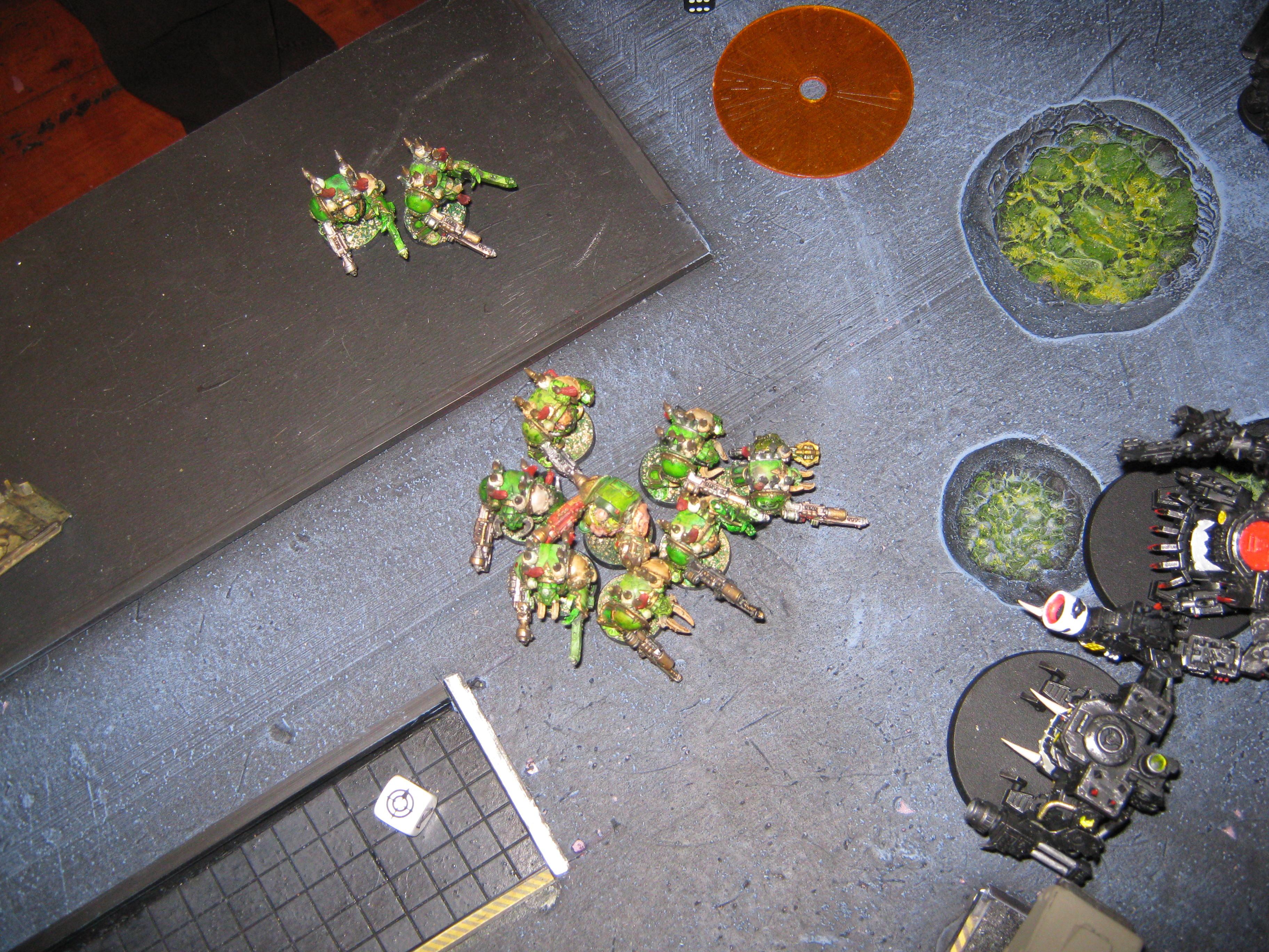 Battle Report, Chaos Space Marines, Orks, Warhammer 40,000
