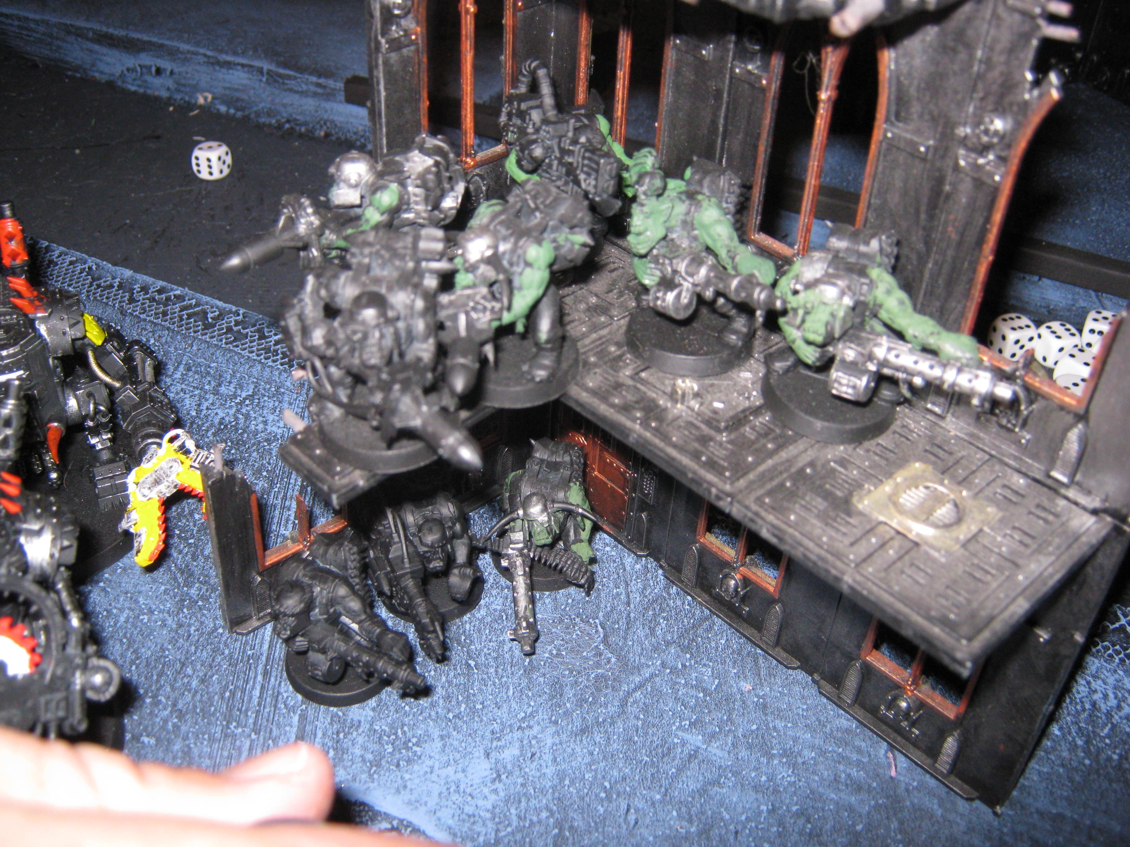 Battle Report, Chaos Space Marines, Orks, Warhammer 40,000