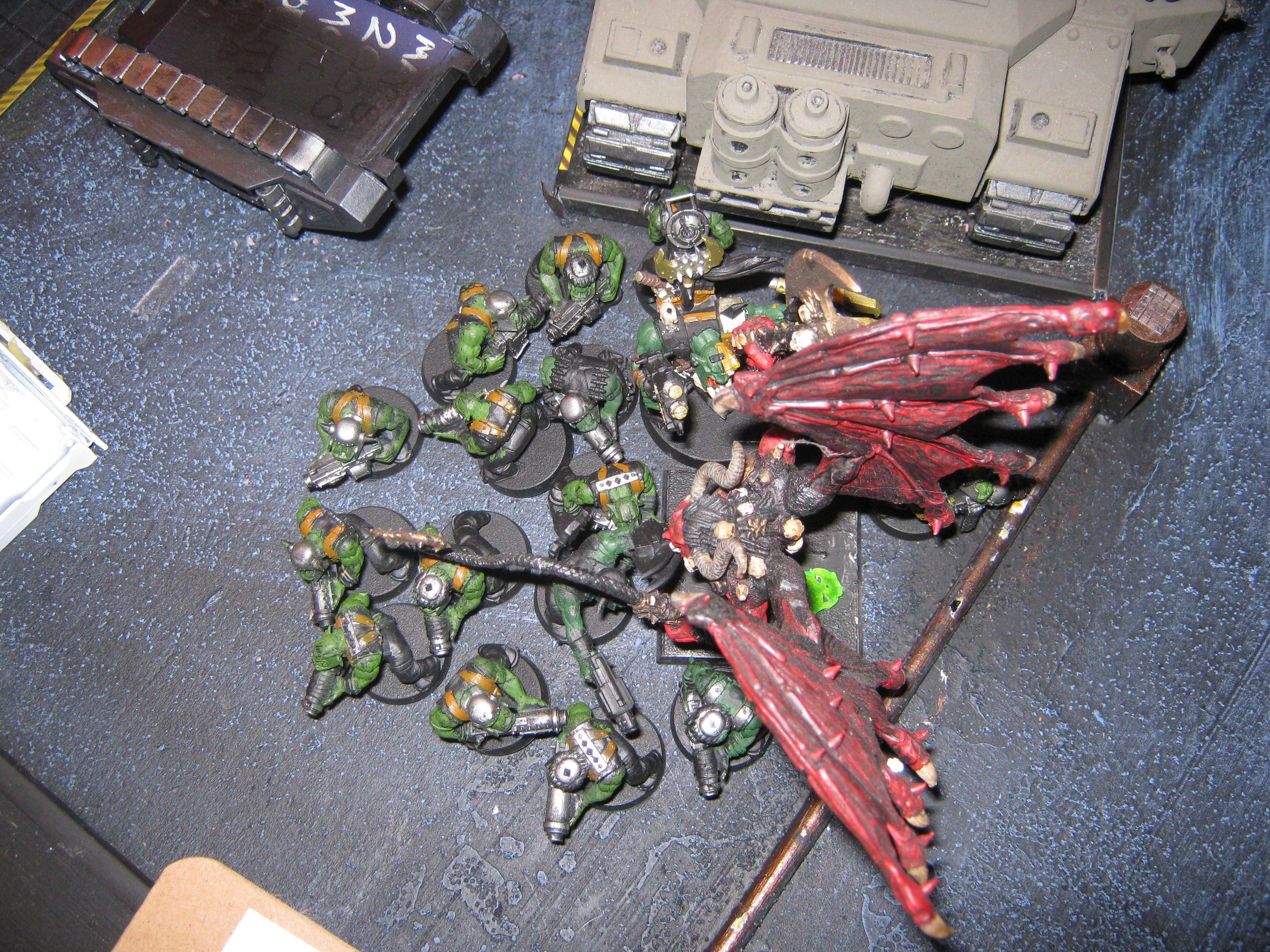 Battle Report, Chaos Space Marines, Orks, Warhammer 40,000