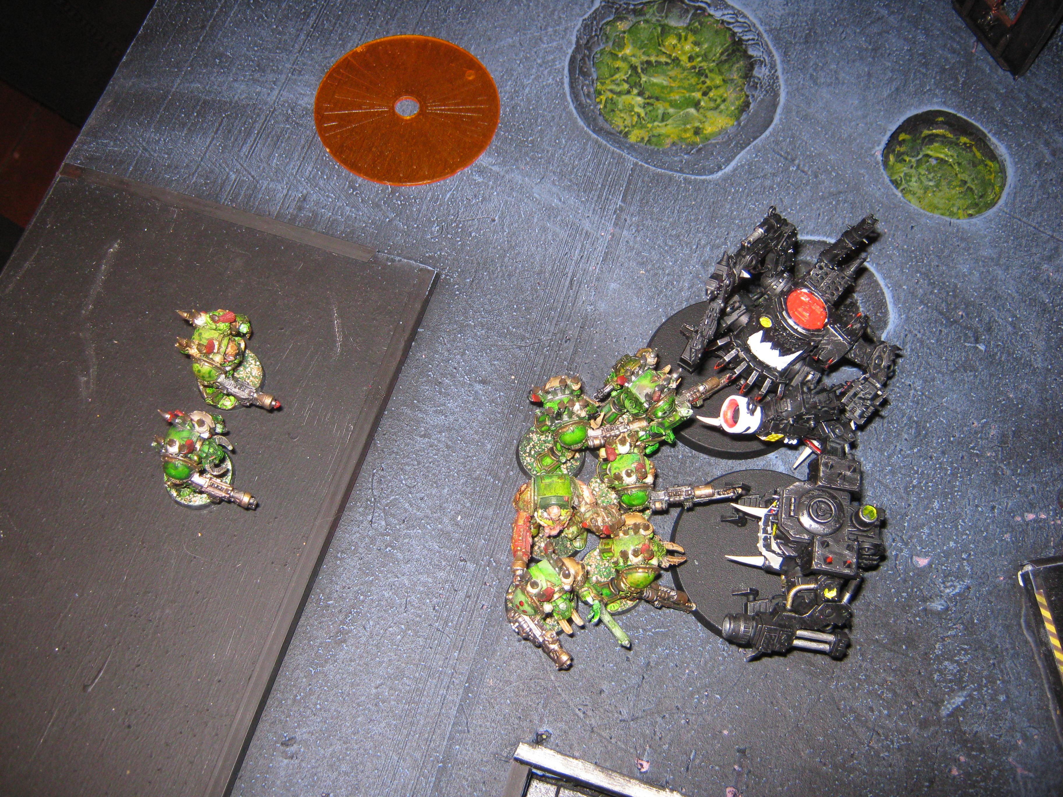 Battle Report, Chaos Space Marines, Orks, Warhammer 40,000