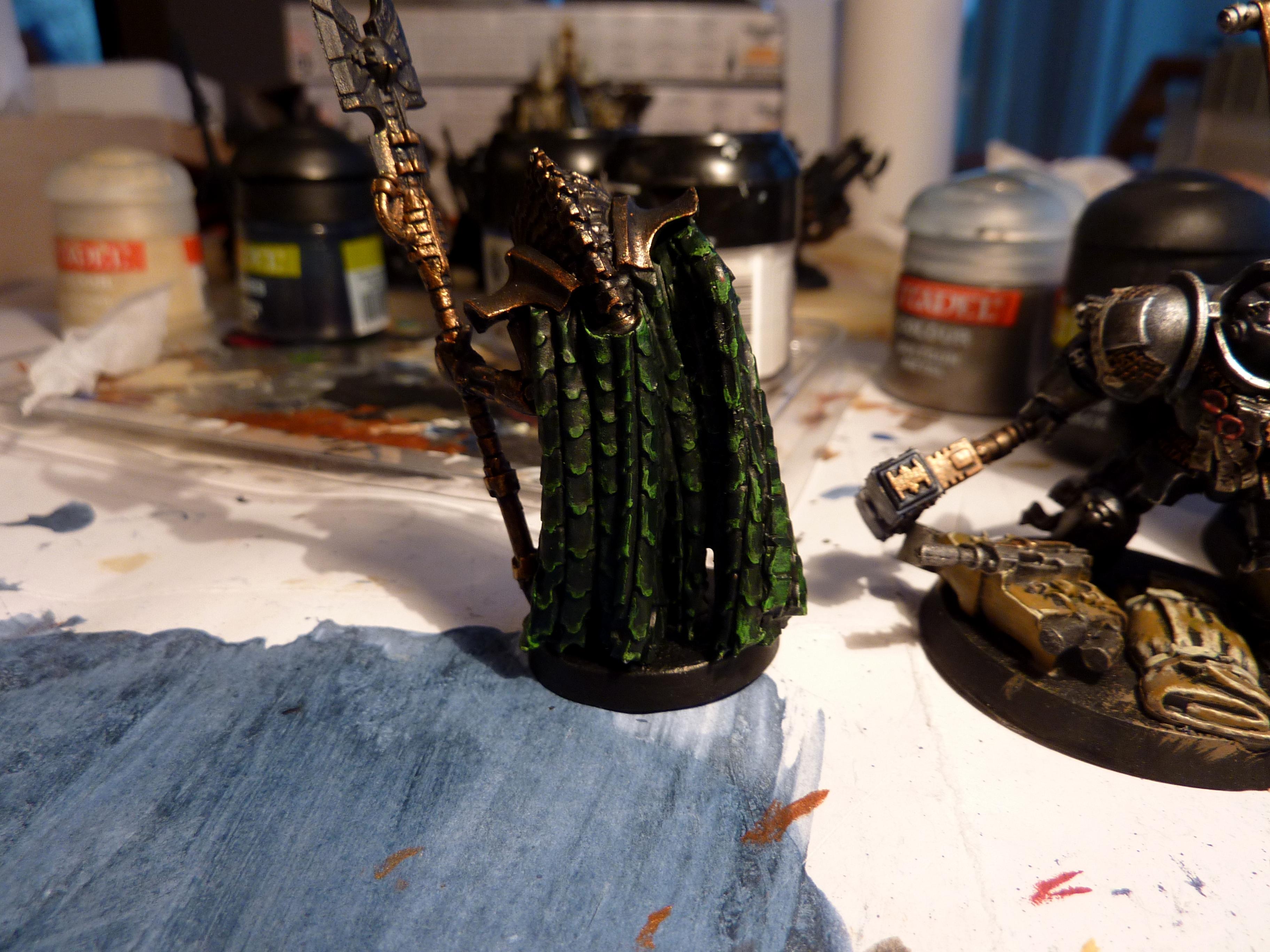 Trazyn cloak WIP