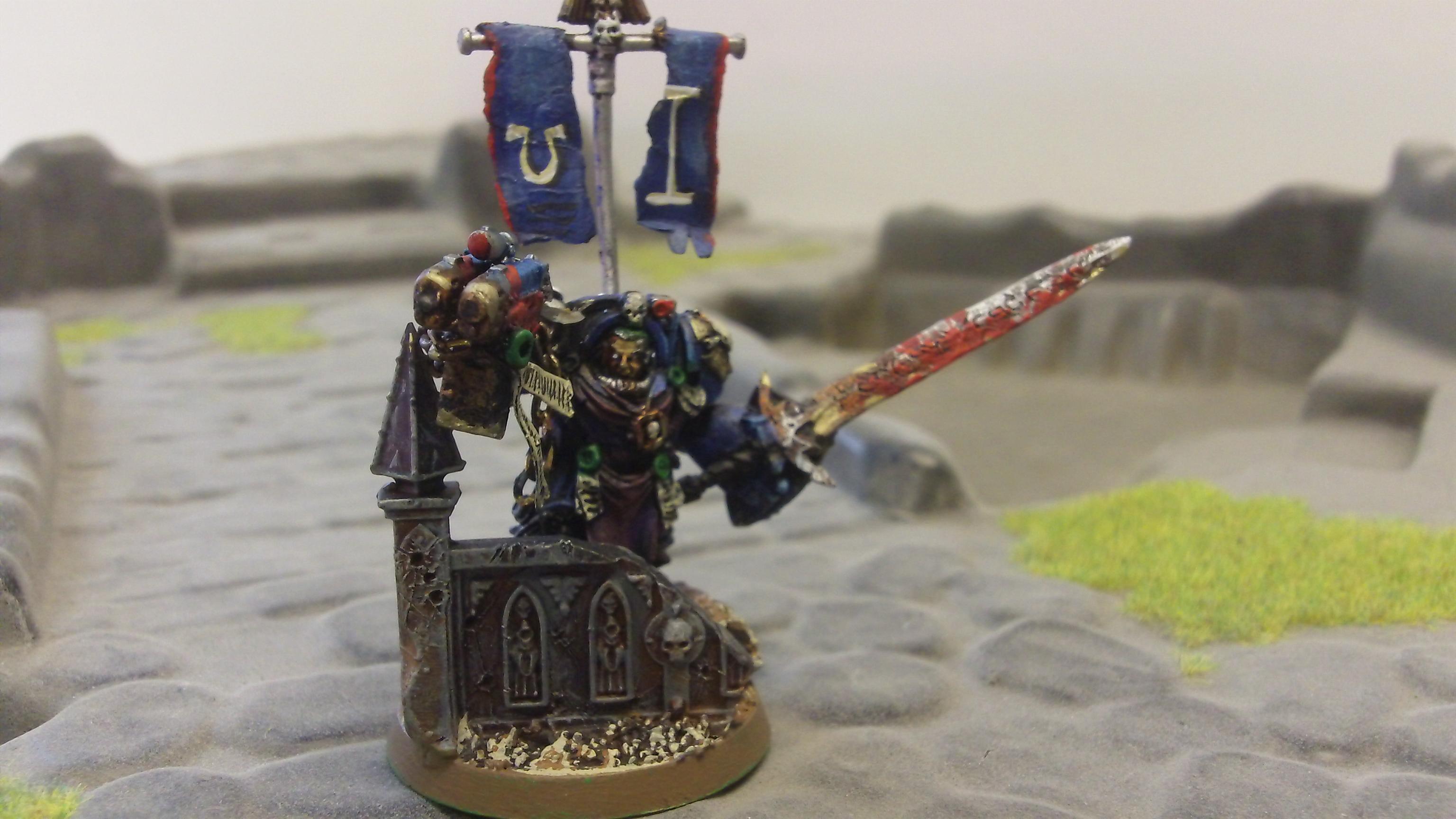 Knightfall, Knightfall Games, Miniatures, Space Marines, Terminator Armor, Ultra, Ultramarines, Warhammer 40,000, Warhammer Fantasy