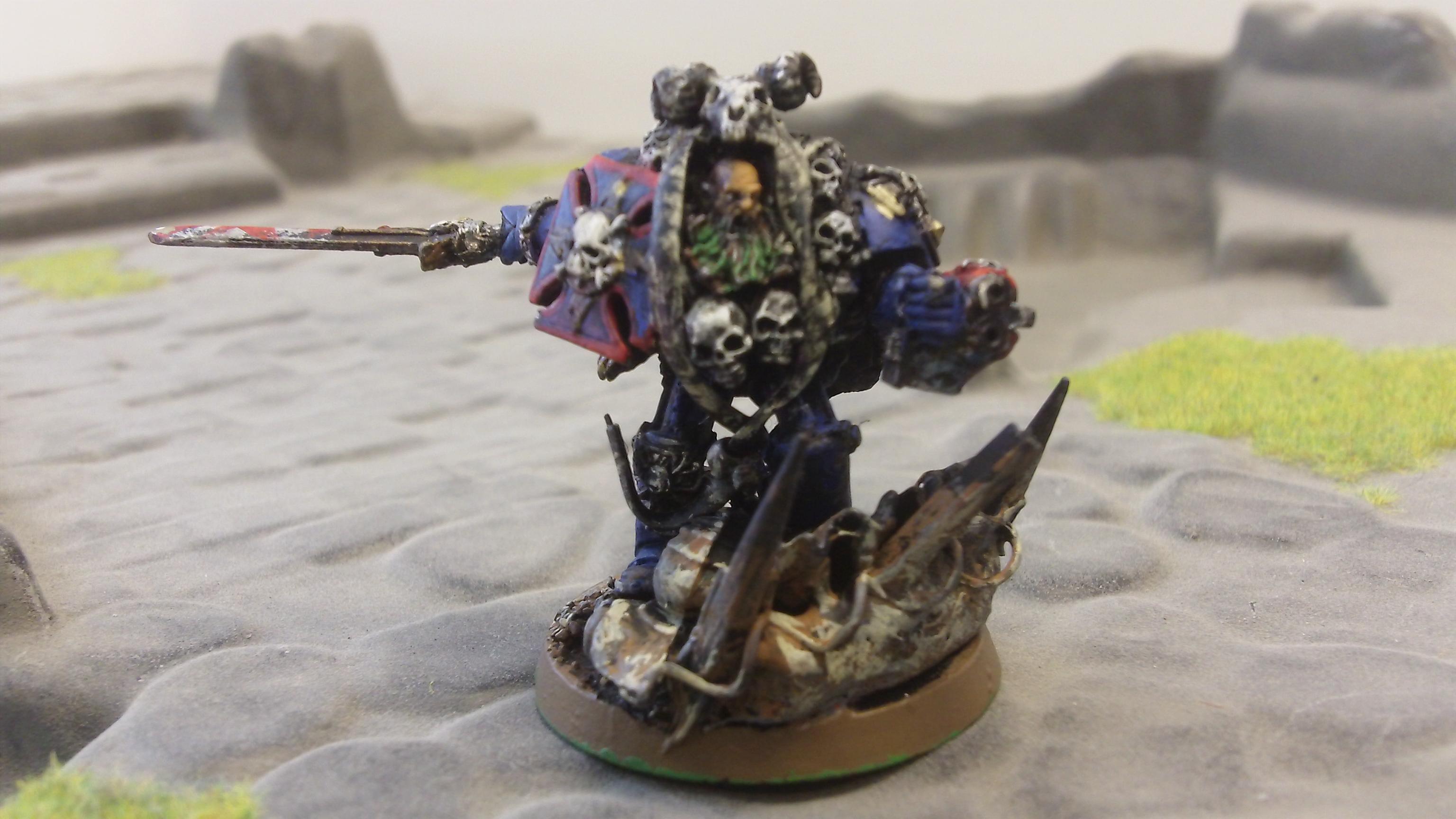 Knightfall, Knightfall Games, Miniatures, Space Marines, Terminator Armor, Ultra, Ultramarines, Warhammer 40,000, Warhammer Fantasy