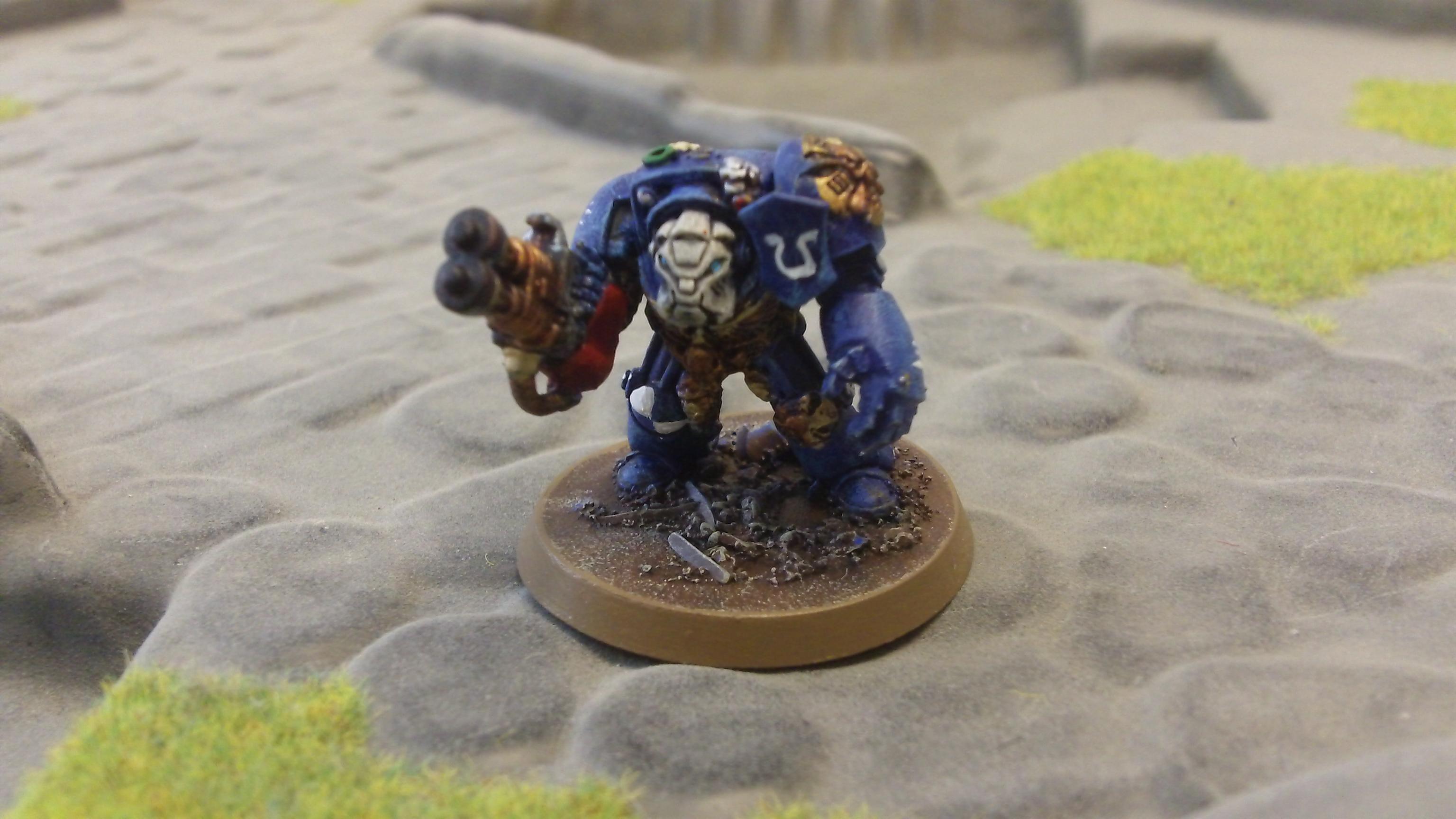 Knightfall, Knightfall Games, Miniatures, Space Marines, Terminator Armor, Ultra, Ultramarines, Warhammer 40,000, Warhammer Fantasy