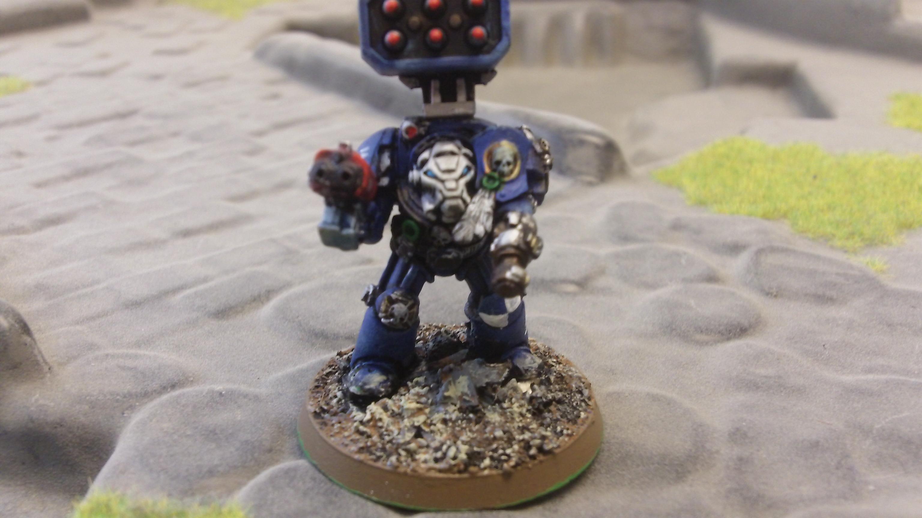 Knightfall, Knightfall Games, Miniatures, Space Marines, Terminator Armor, Ultra, Ultramarines, Warhammer 40,000, Warhammer Fantasy