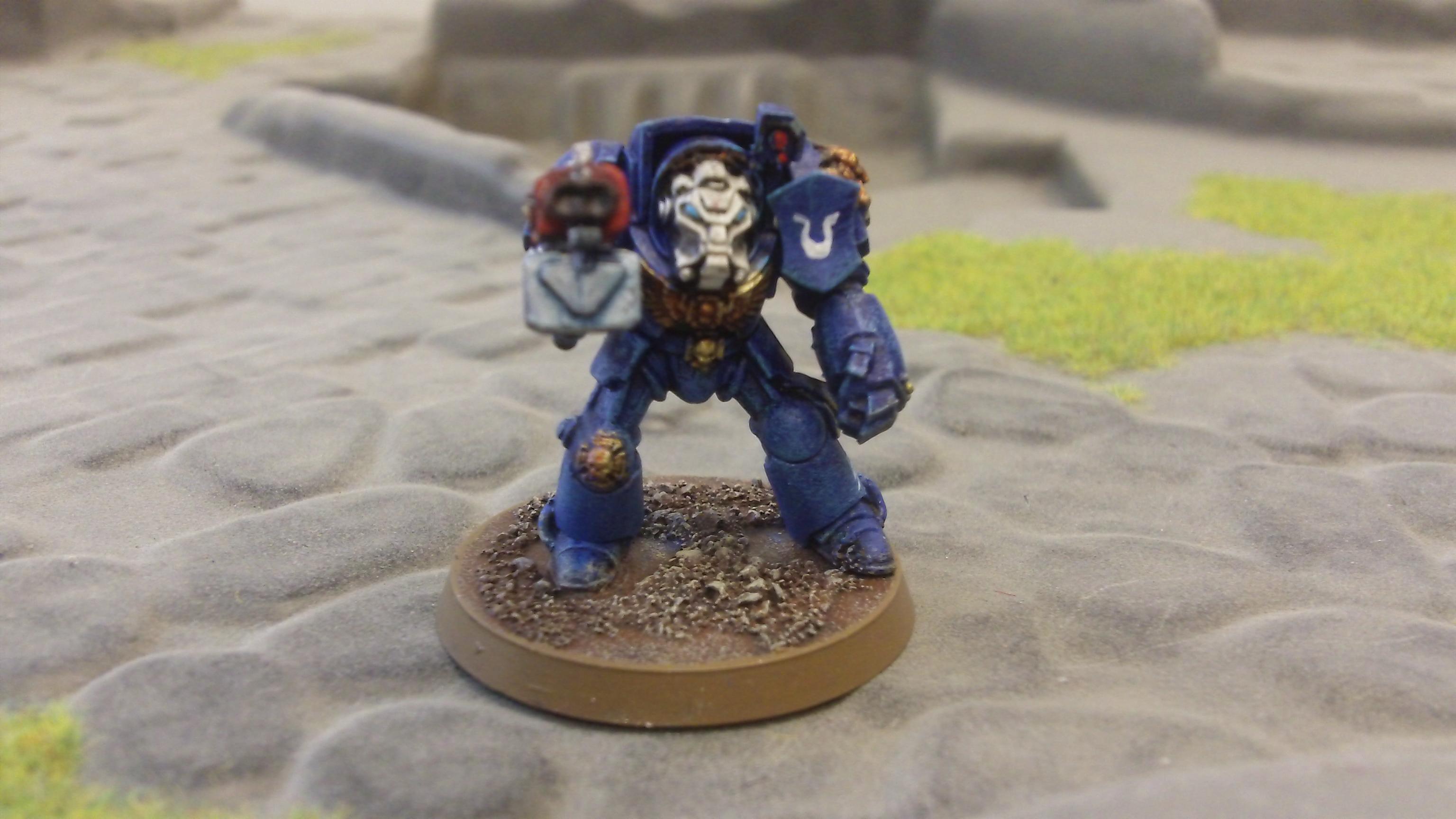 Knightfall, Knightfall Games, Miniatures, Space Marines, Terminator Armor, Ultra, Ultramarines, Warhammer 40,000, Warhammer Fantasy
