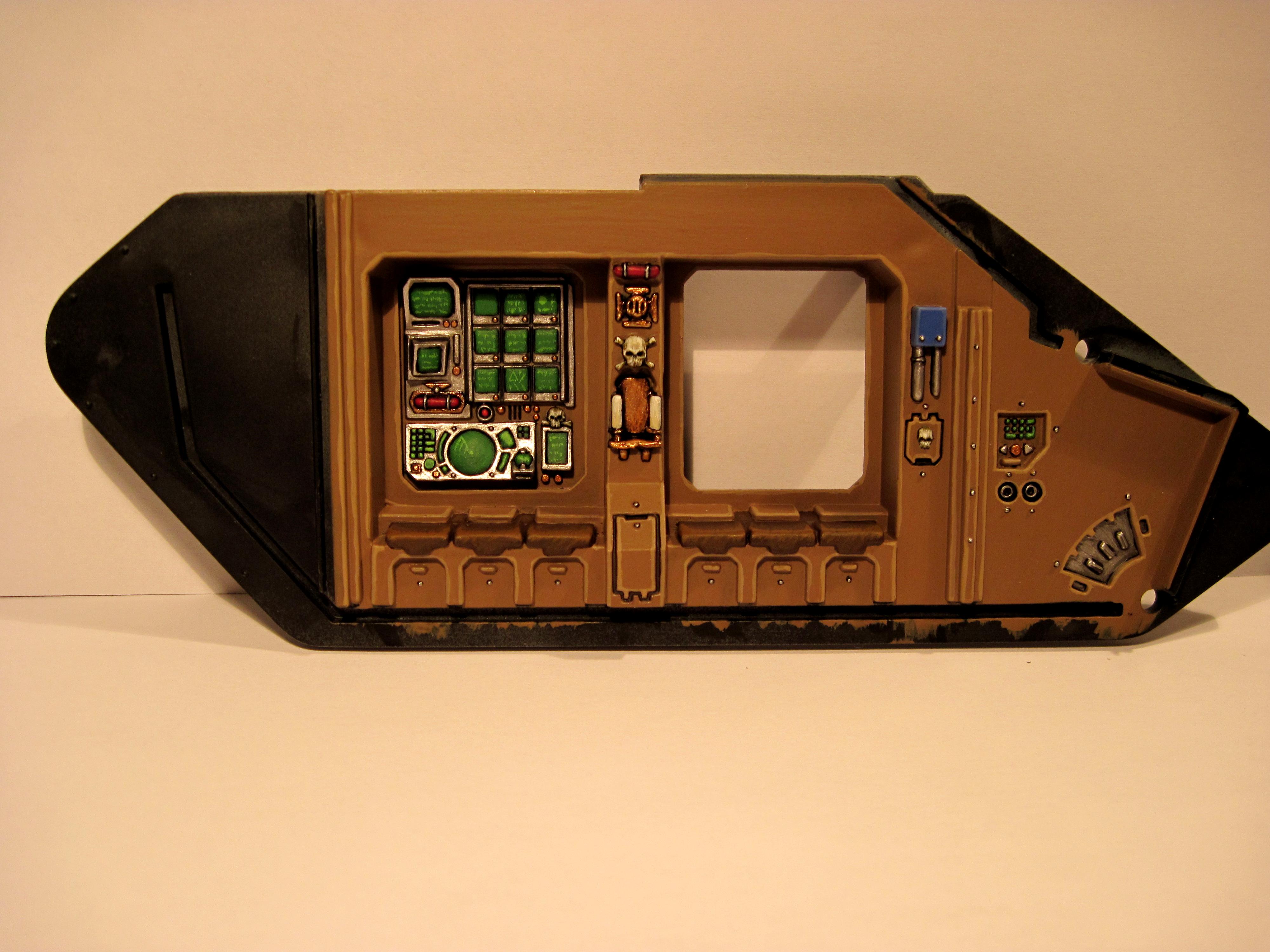 Imperial, Interior, Land Raider, Land Raider Interior, Space Marines, Tank, Ultramarines, Warhammer 40,000