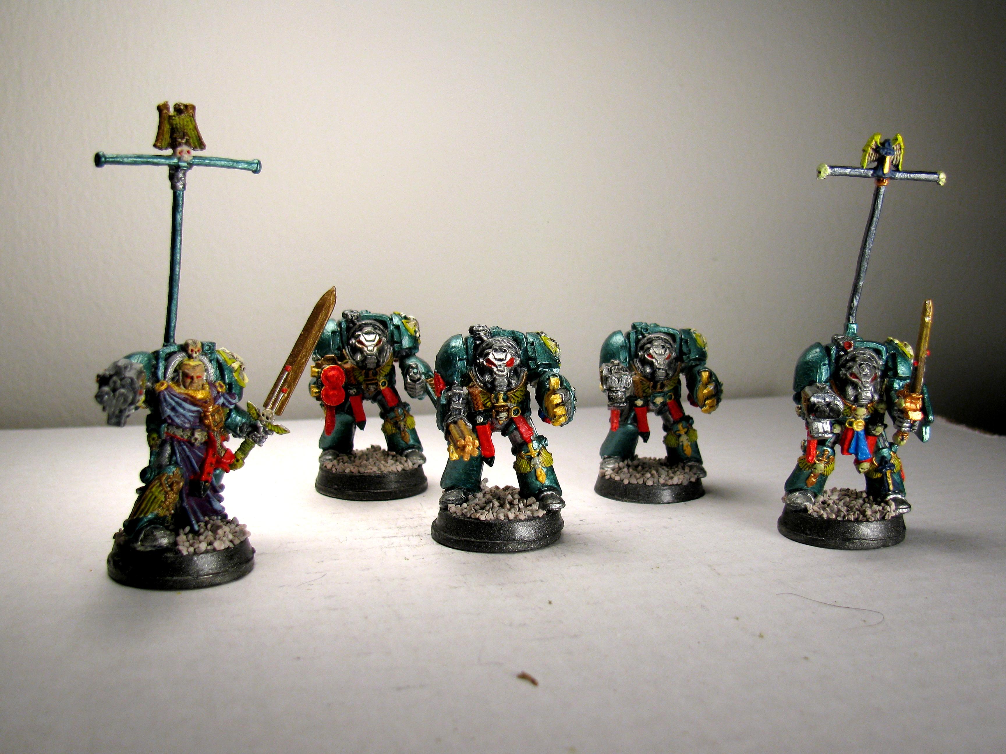 Space Marines, Terminator Armor, Warhammer 40,000