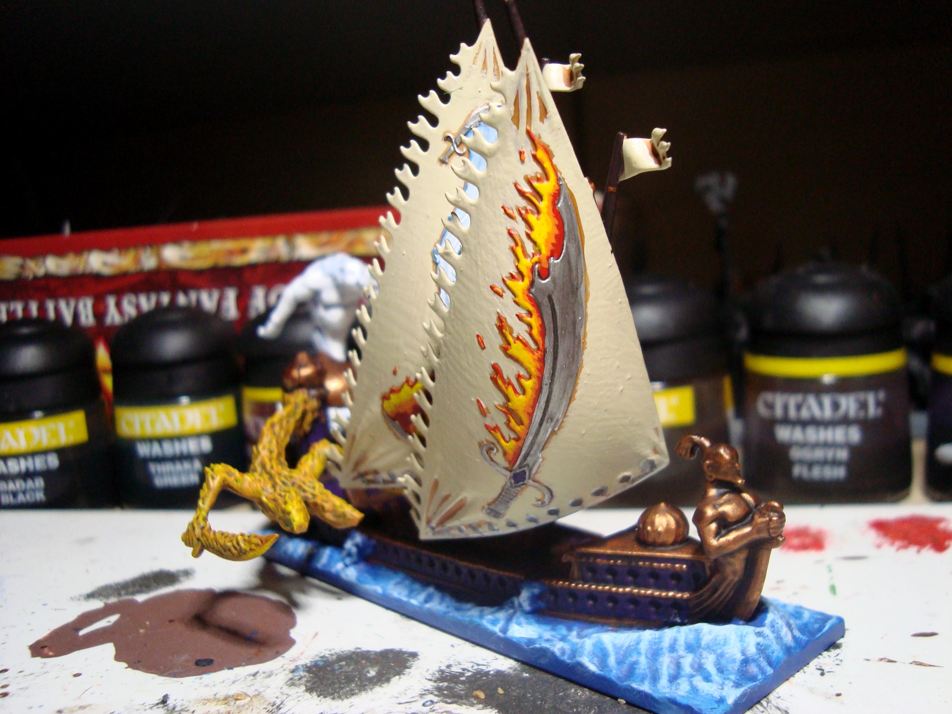 Flaming Scimitar
