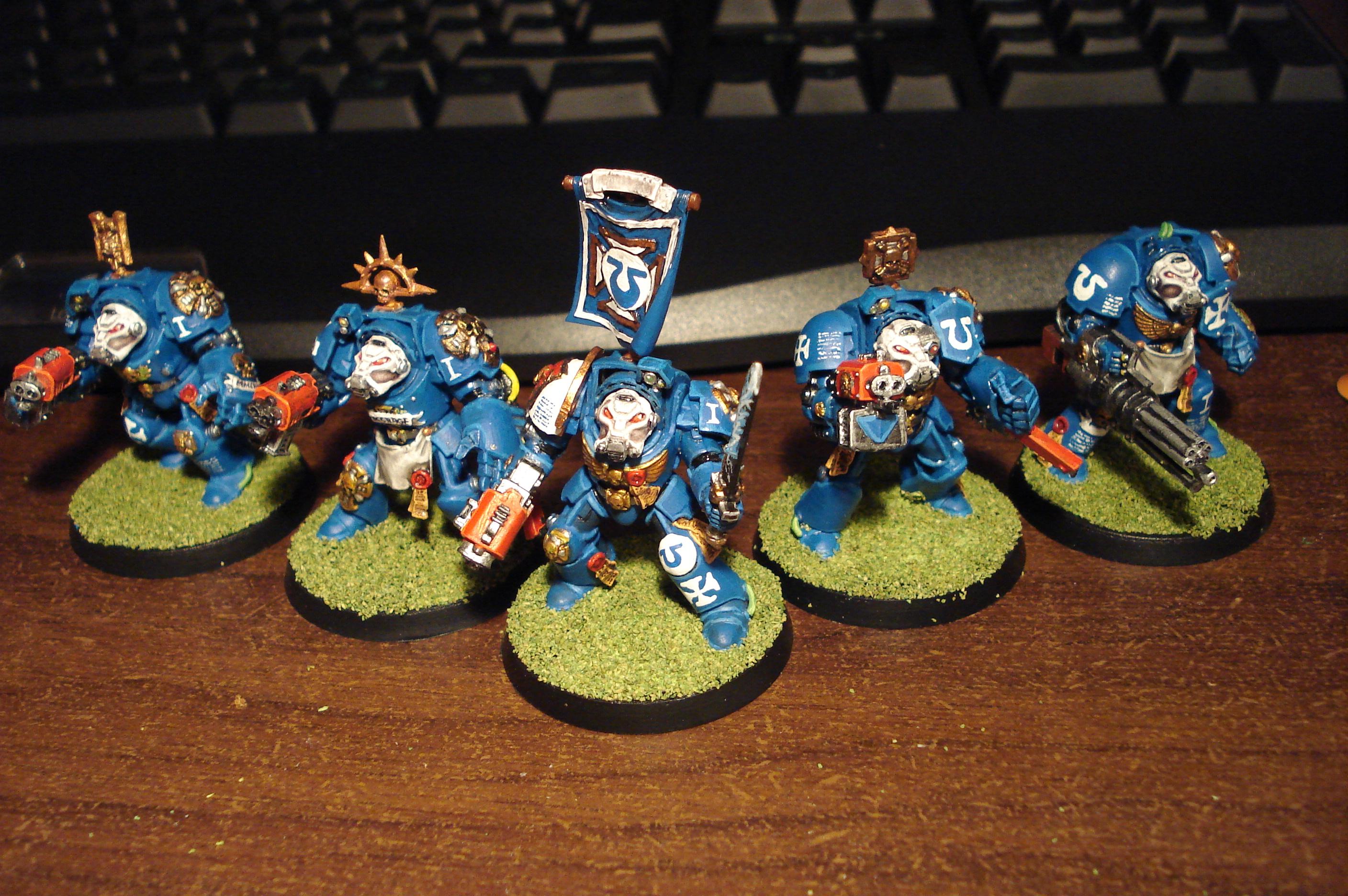 Terminator Squad WIP, group shot
