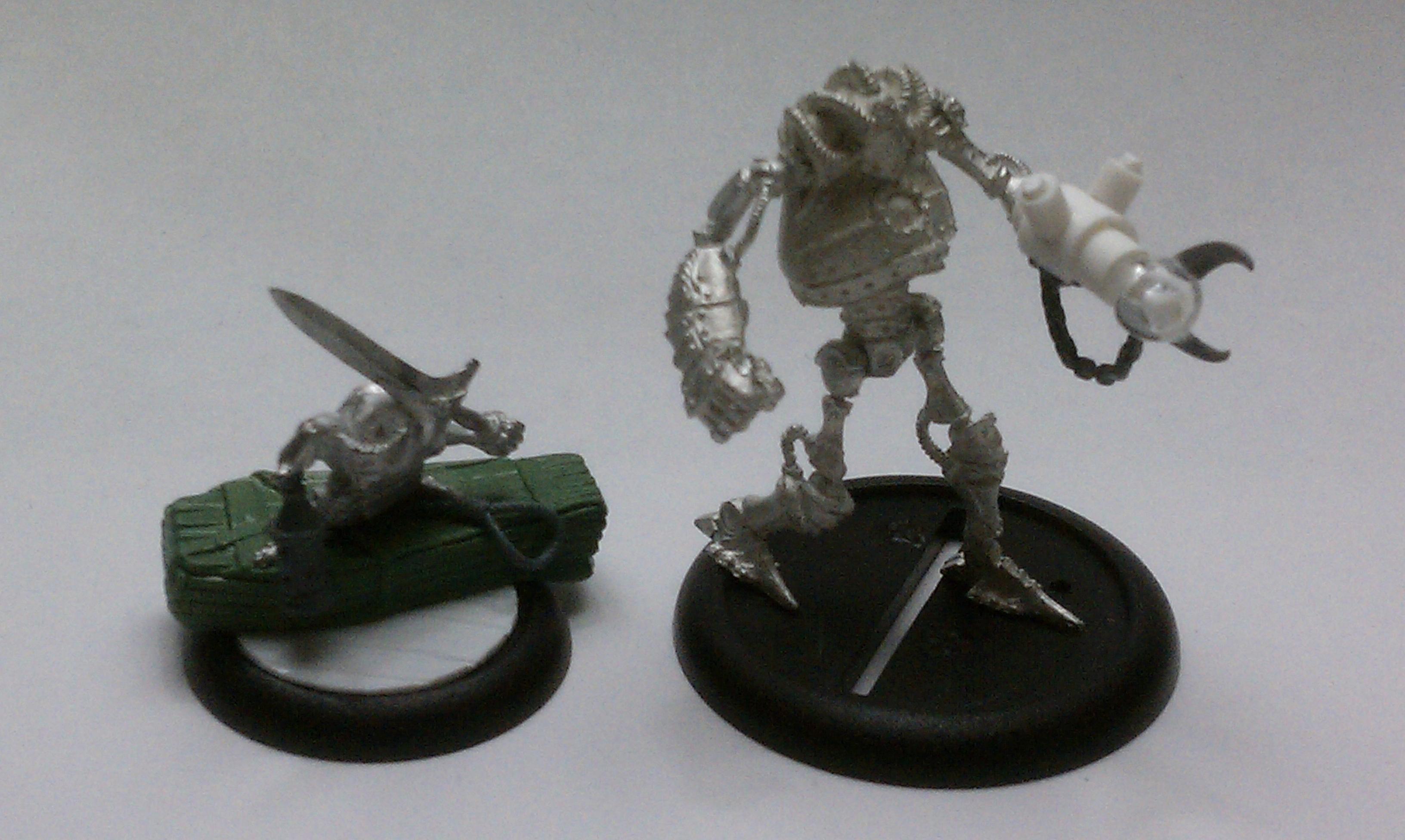 Malifaux Warden &amp; Brutal Effigy WIP
