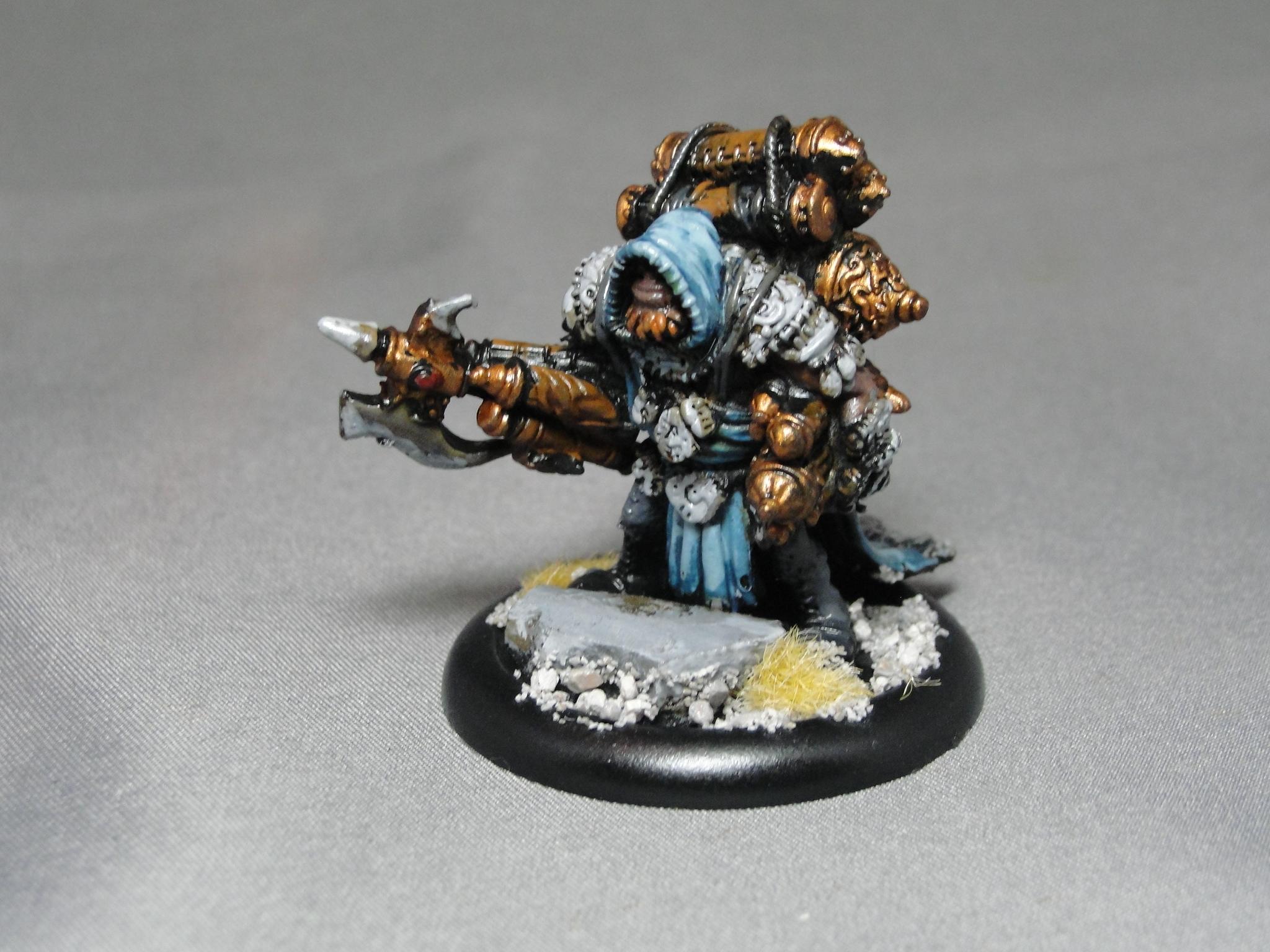 Hordes, Trollbloods, Stone Scribe Elder, Krielstone Unit Attachment