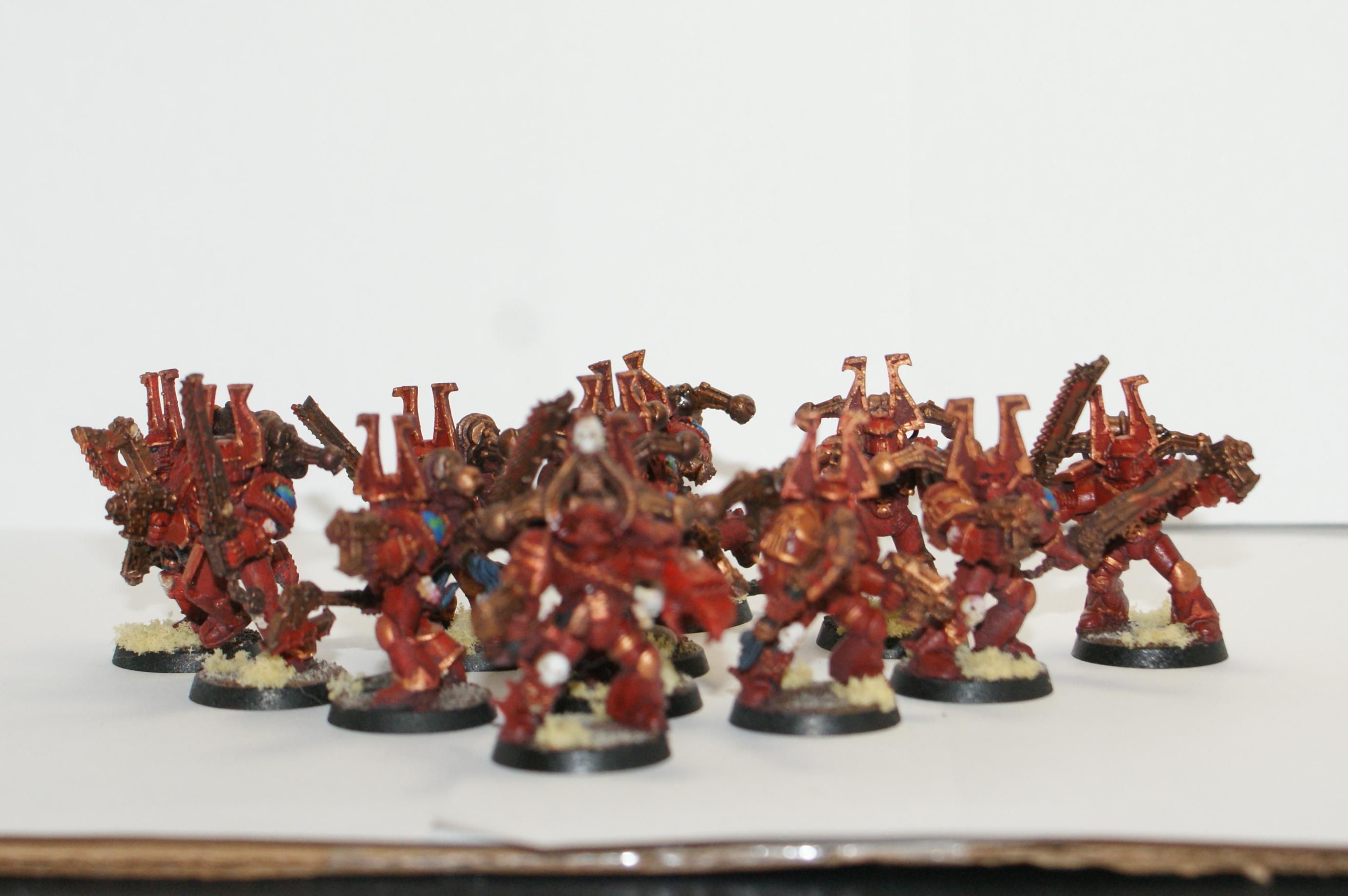 Chaos Space Marines, Khorne, Khorne Berserkers, Warhammer 40,000, World Eaters
