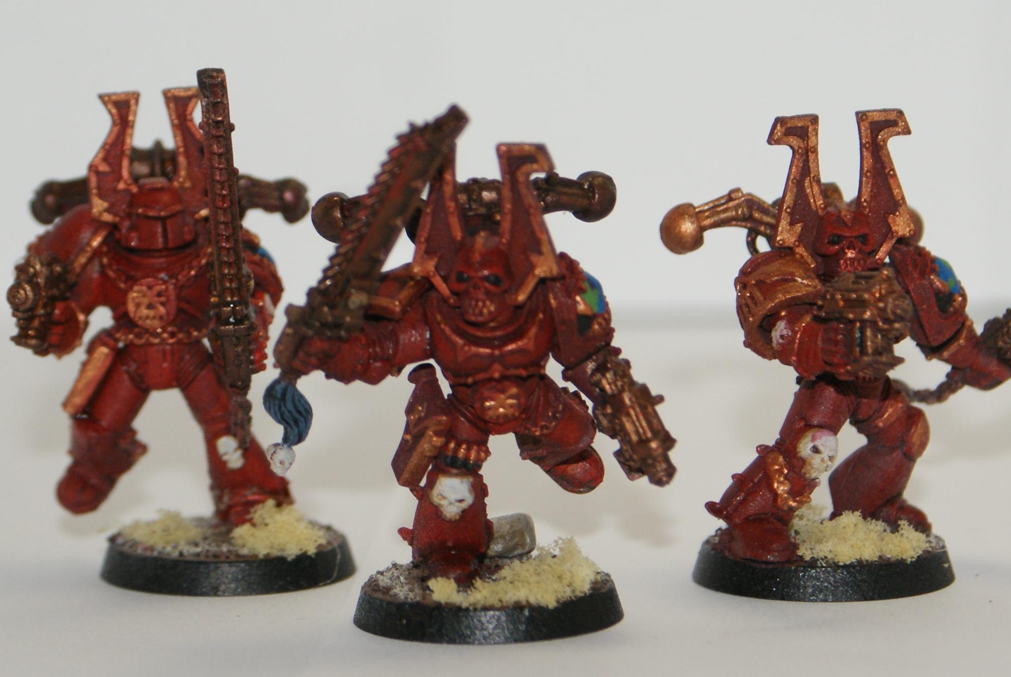 Chaos Space Marines, Khorne, Khorne Berserkers, Warhammer 40,000, World Eaters