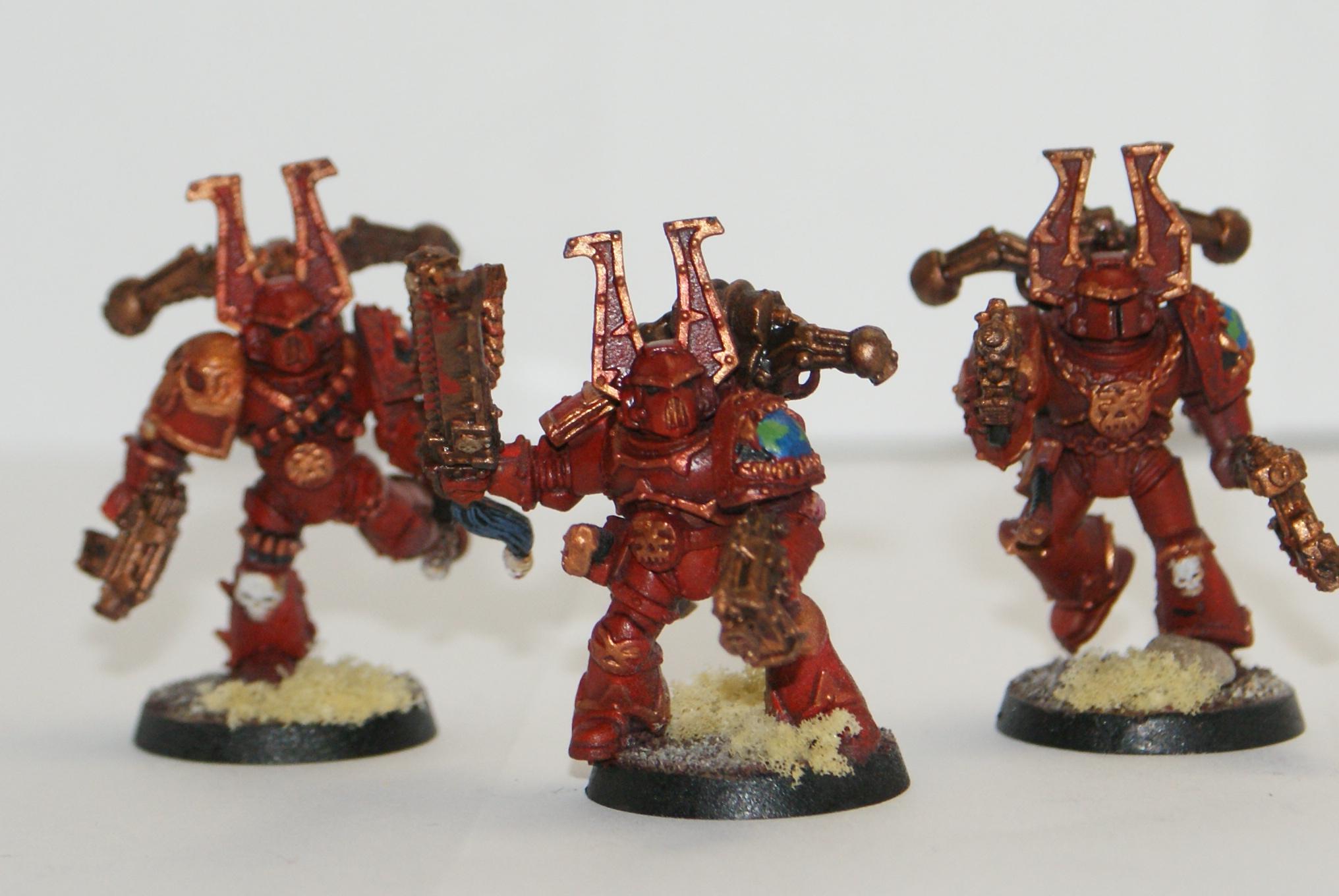 Chaos Space Marines, Khorne, Khorne Berserkers, Warhammer 40,000, World Eaters