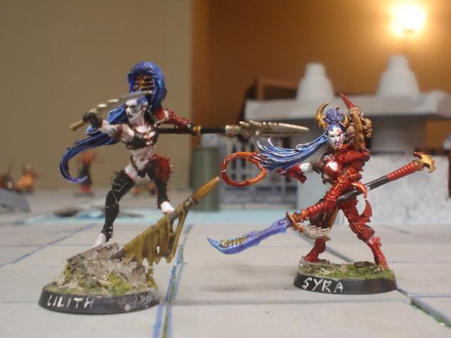 Dark Eldar, Lilith, Lilith (My 1st DE Model) and Succubus