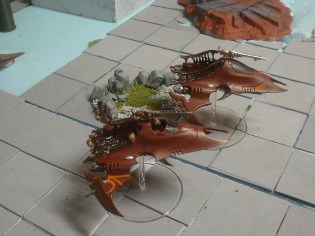 My Venoms, both with 2X Splinter cannons, both soon to get gunners
