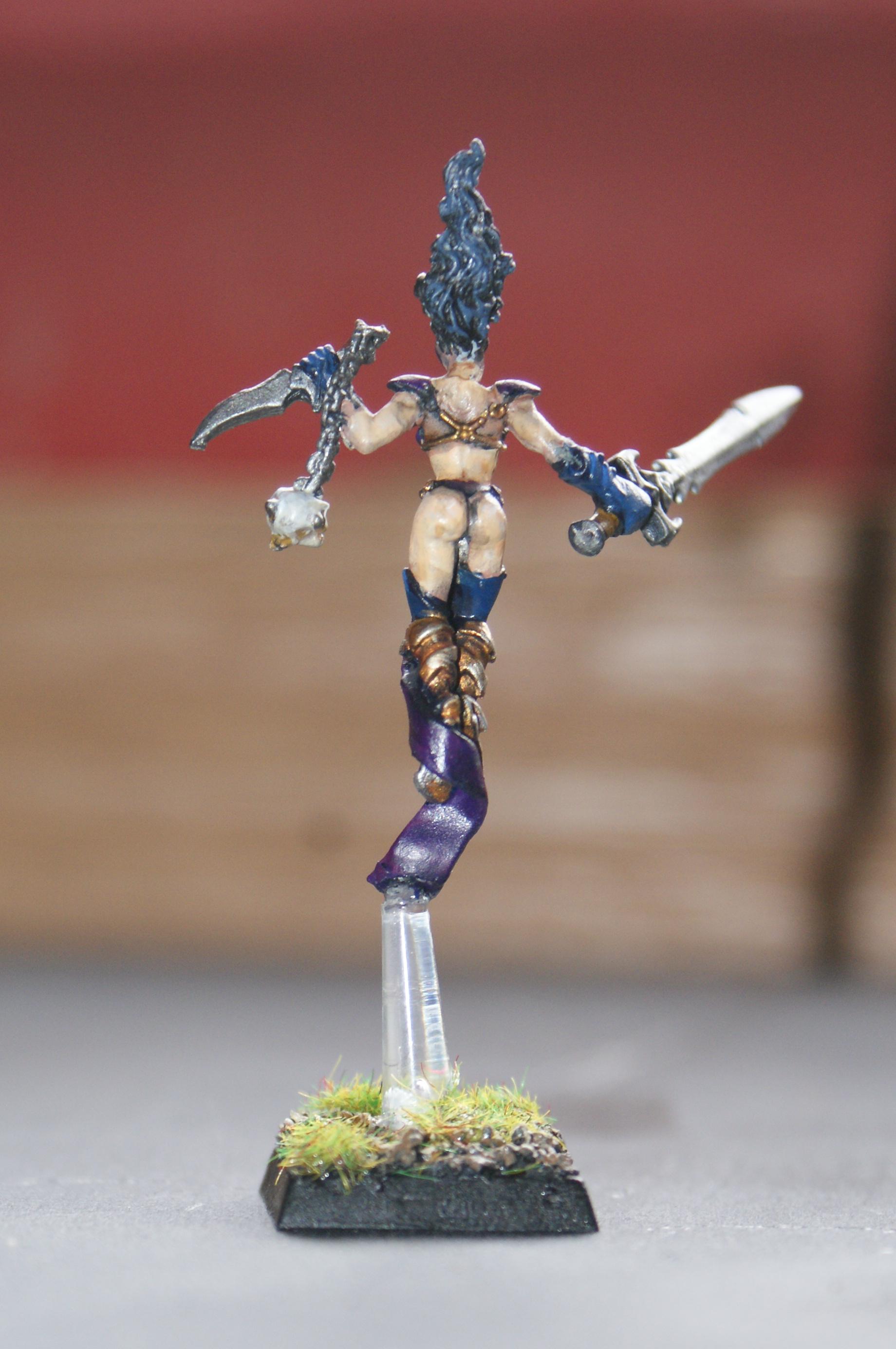 Dark Elves, Ral Partha, Sorceress, Warhammer Fantasy