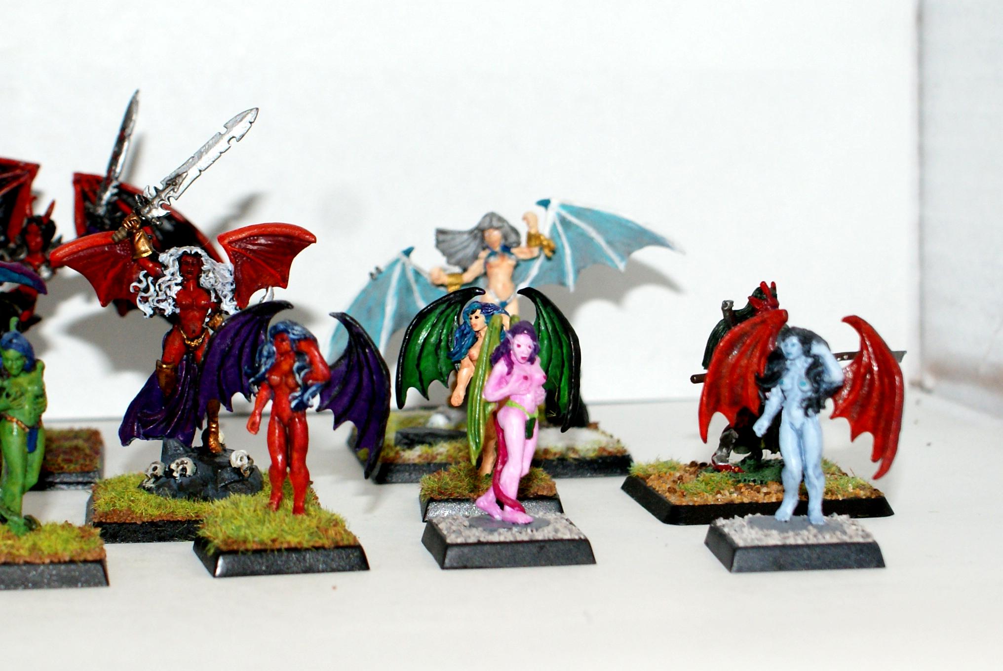 Female, Nude, Reaper, Succubus, Warlords