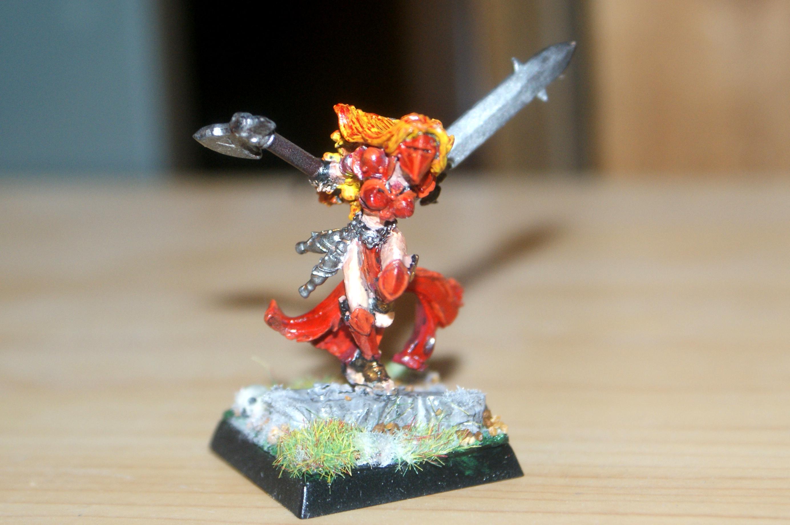 Chaos Lord, Conversion, Hand Weapons, Reaper, Warbride Of Khorne, Warhammer Fantasy, Warriors Of Chaos