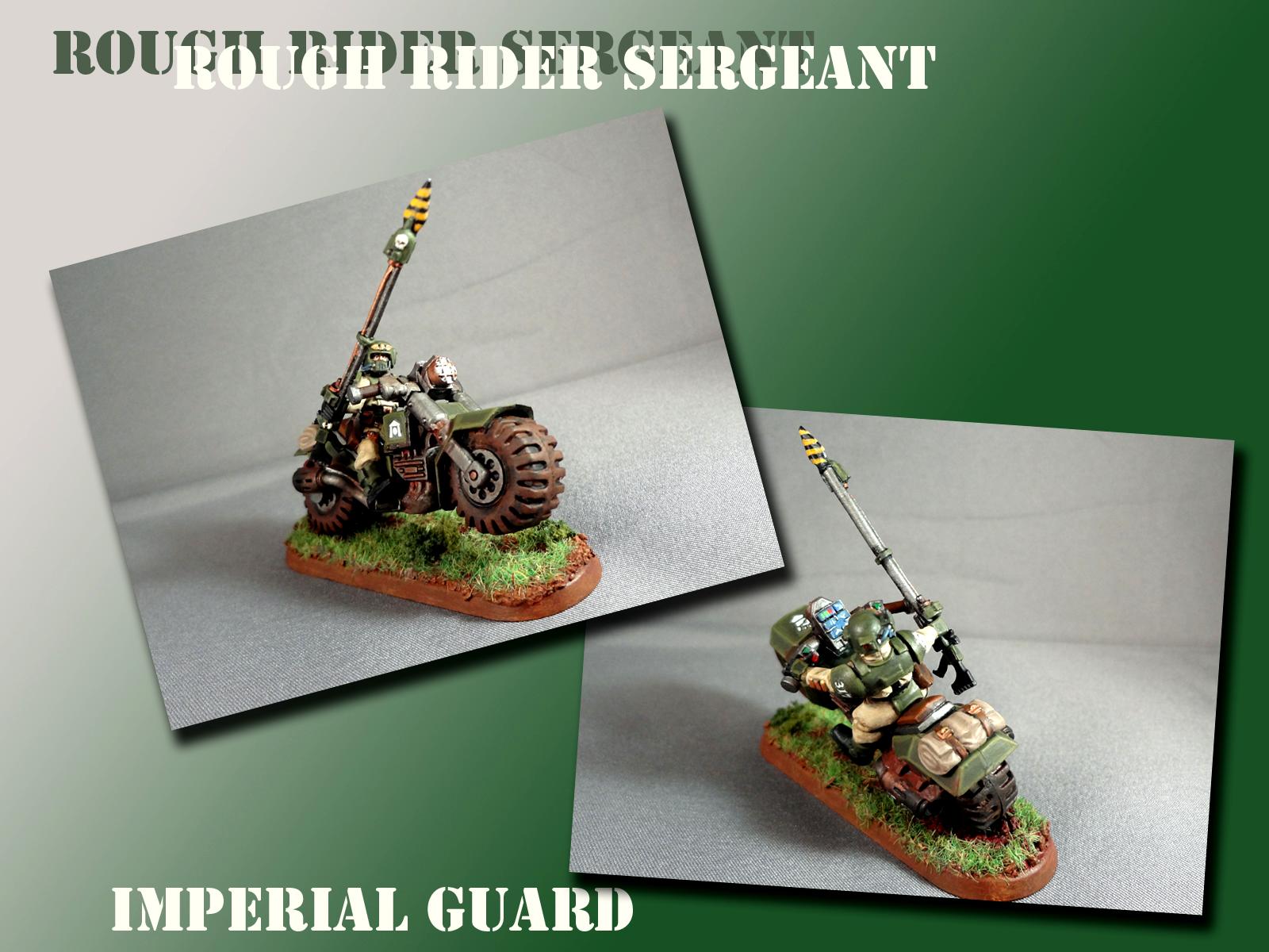 Cadians, Conversion, Imperial Guard, Rough Riders, Warhammer 40,000