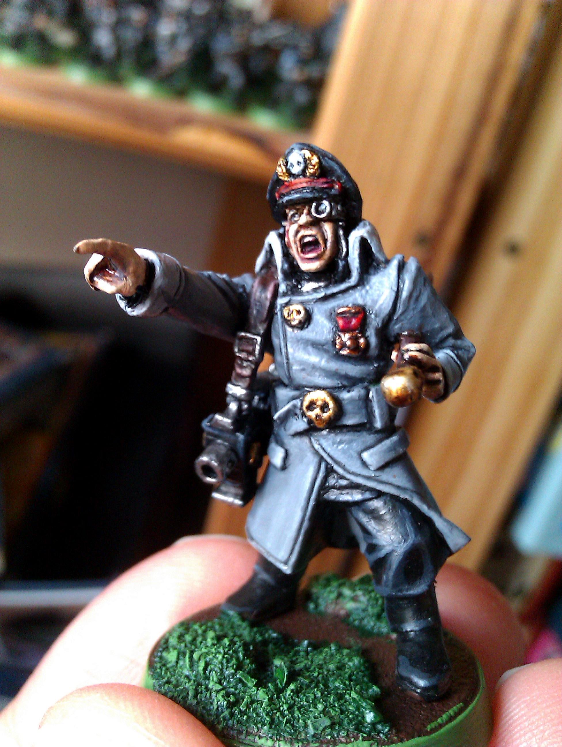 Commissar, Conversion, Imperial Guard, Pdf, Work In Progress