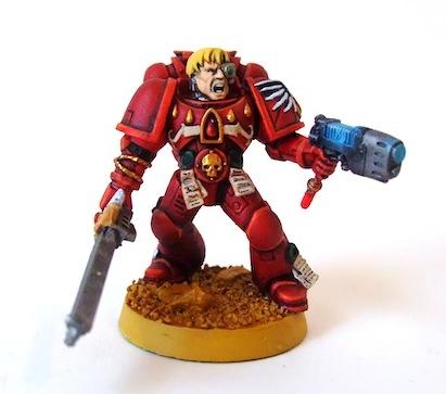 Blood Angels, Sergeant, Space Marines, Tactical