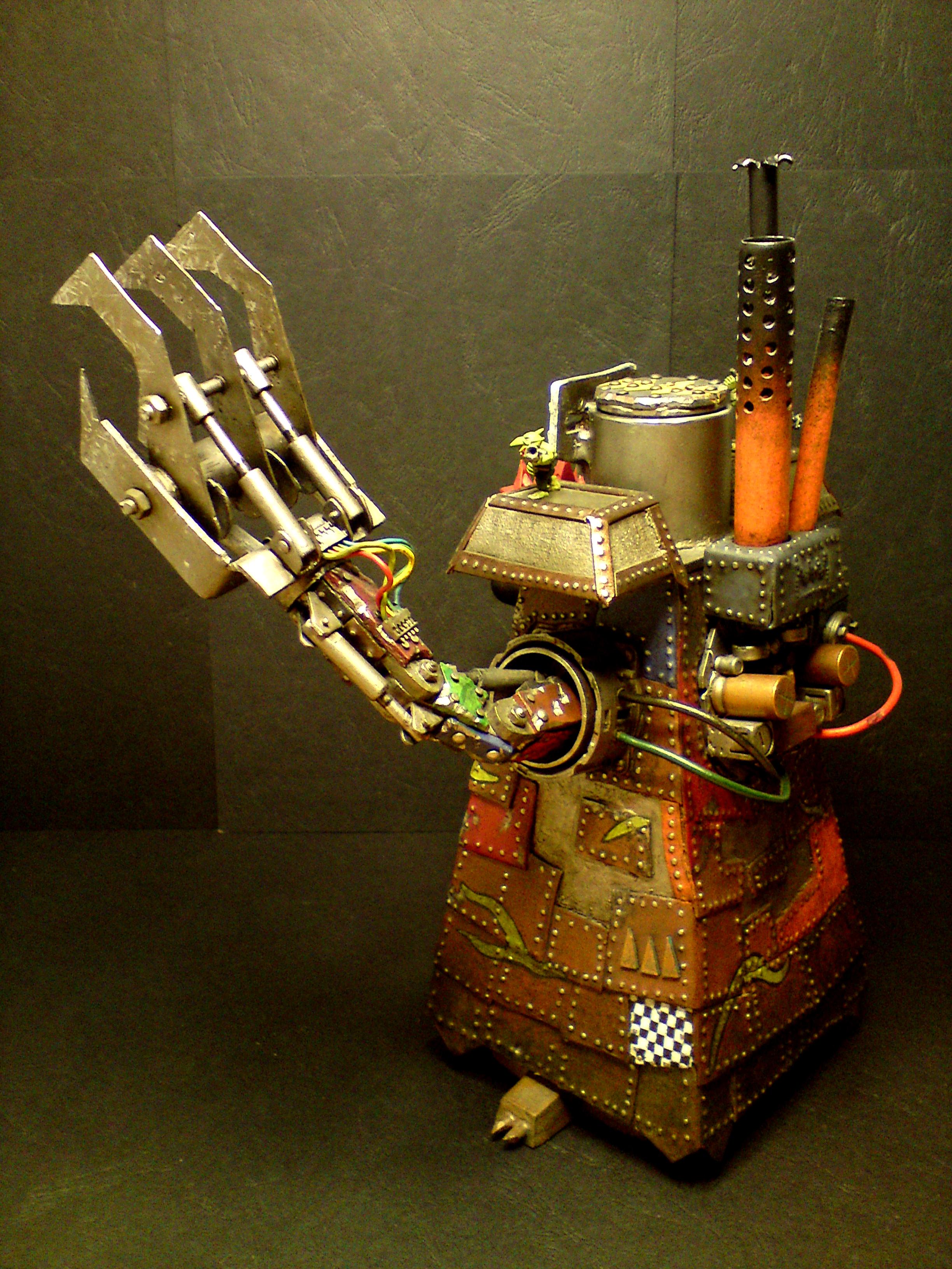 Orks, Scratch Build, Stompa