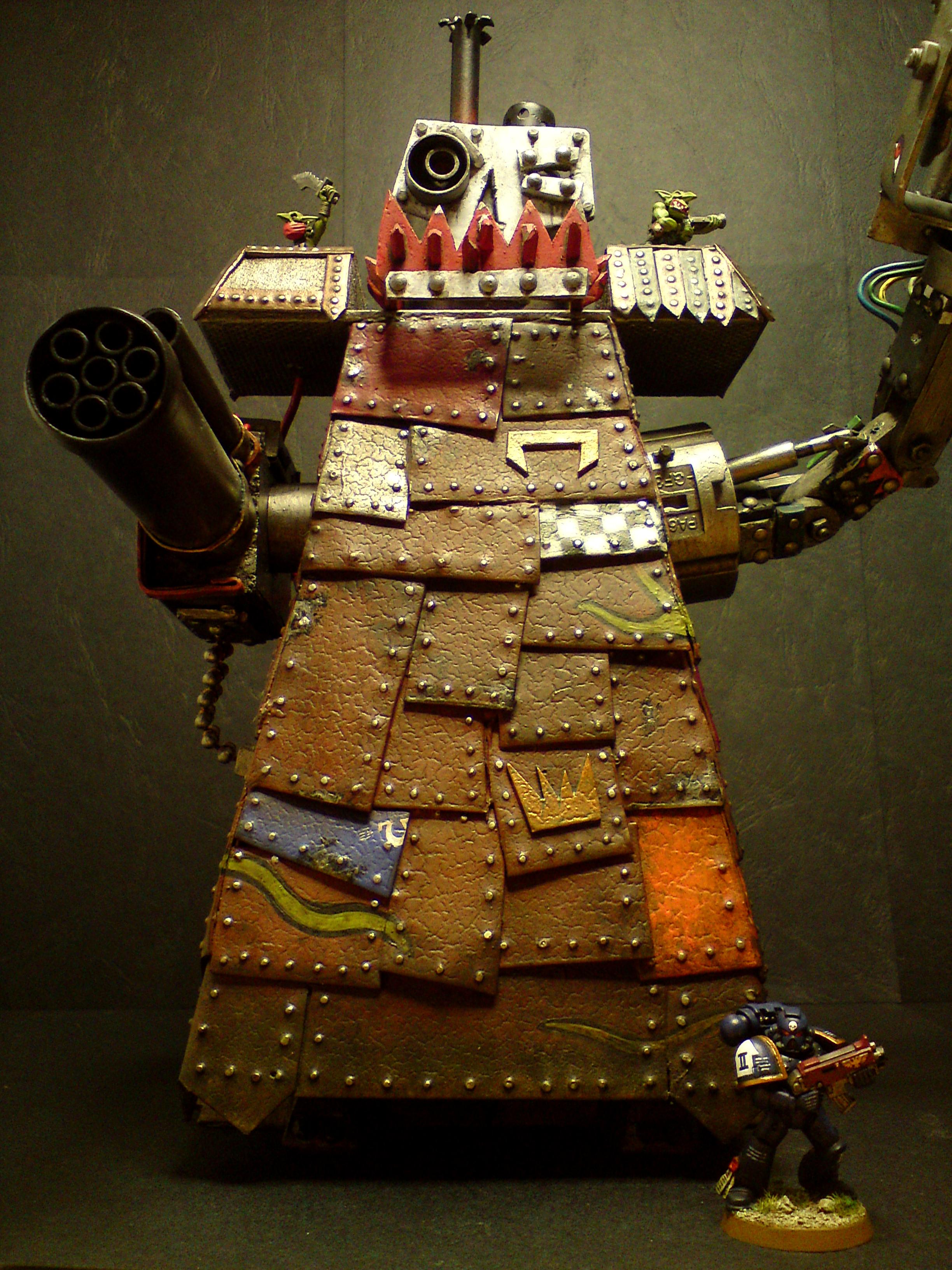 Orks, Scratch Build, Stompa