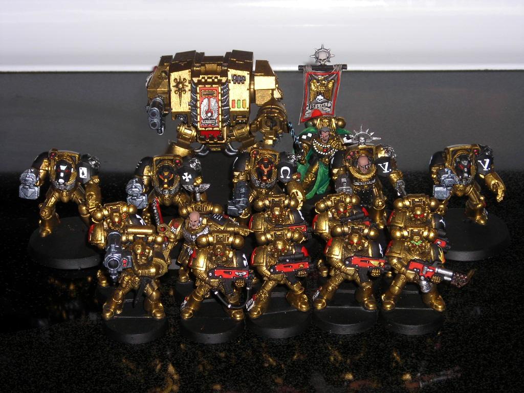 Gold, Space Marines, legion of gold