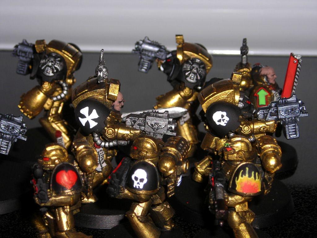 Gold, Space Marines, Warhammer 40,000