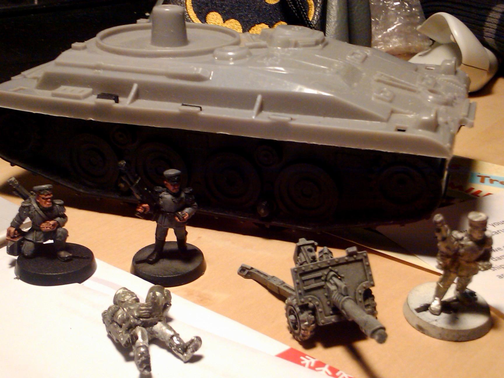 Conversion, Hobby Craft, Imperial Guard, Mordian Iron Guard, Paint Scheme, Warhammer 40,000