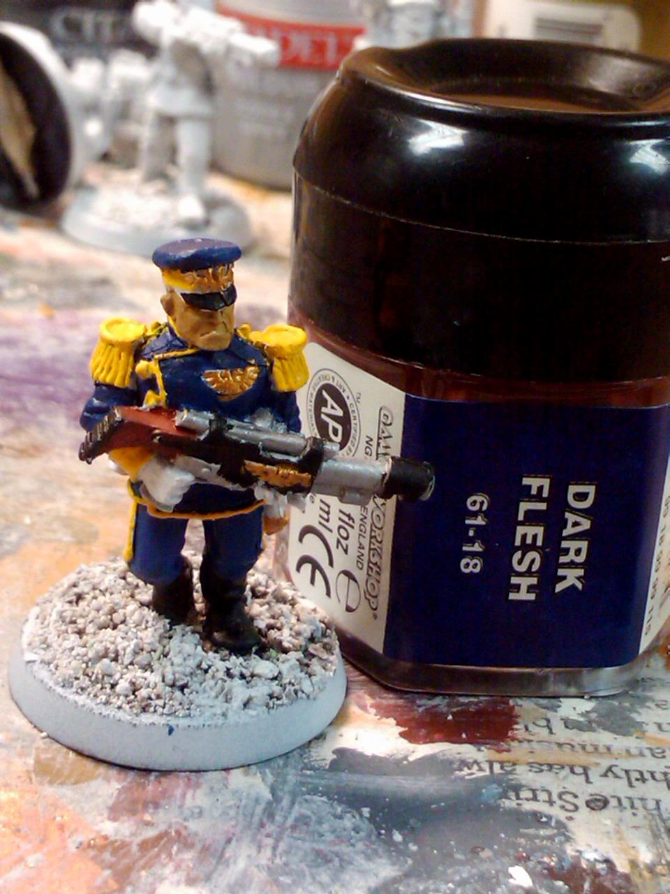 Conversion, Hobby Craft, Imperial Guard, Mordian Iron Guard, Paint Scheme, Warhammer 40,000
