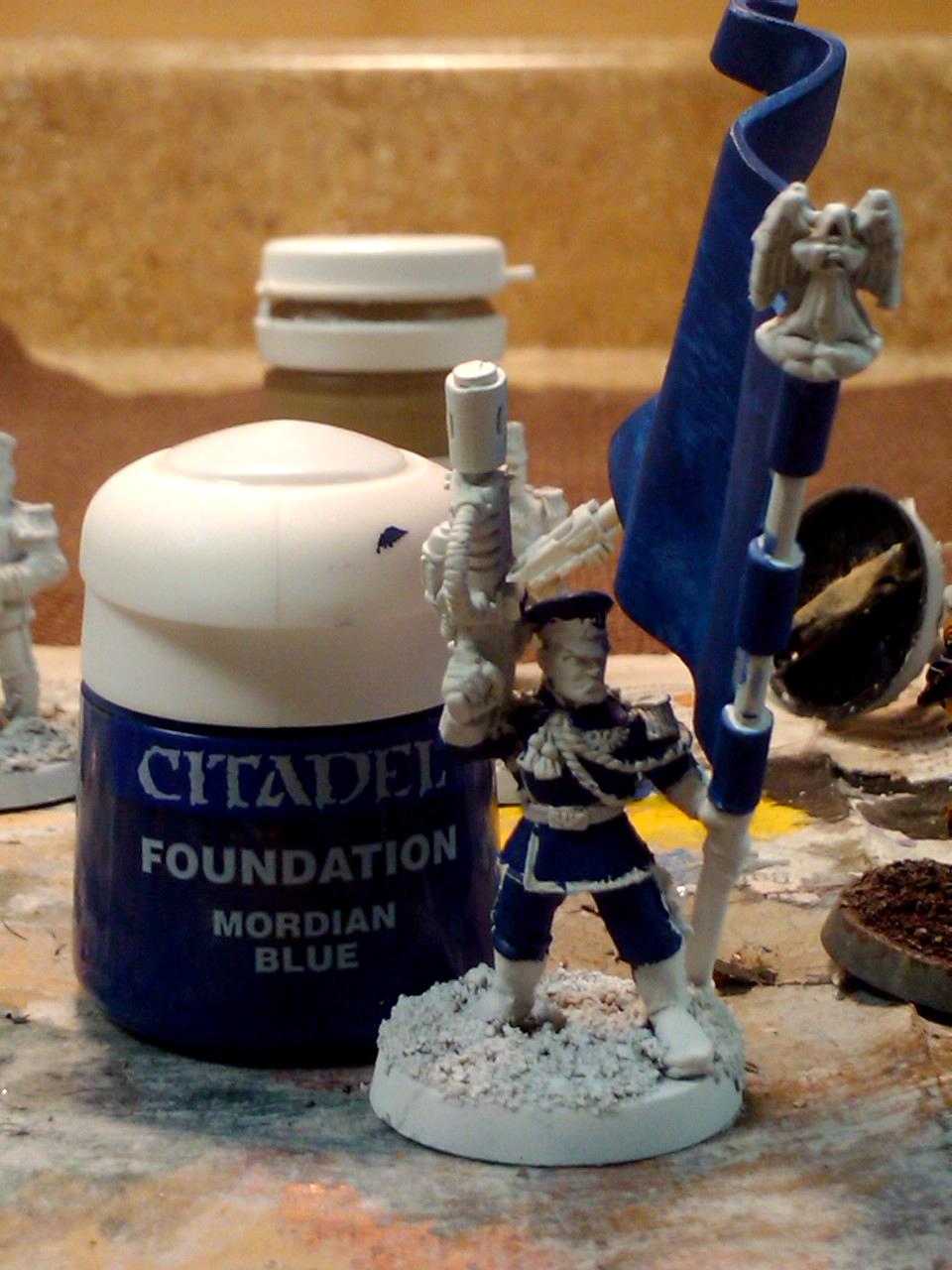 Conversion, Hobby Craft, Imperial Guard, Mordian Iron Guard, Paint Scheme, Warhammer 40,000